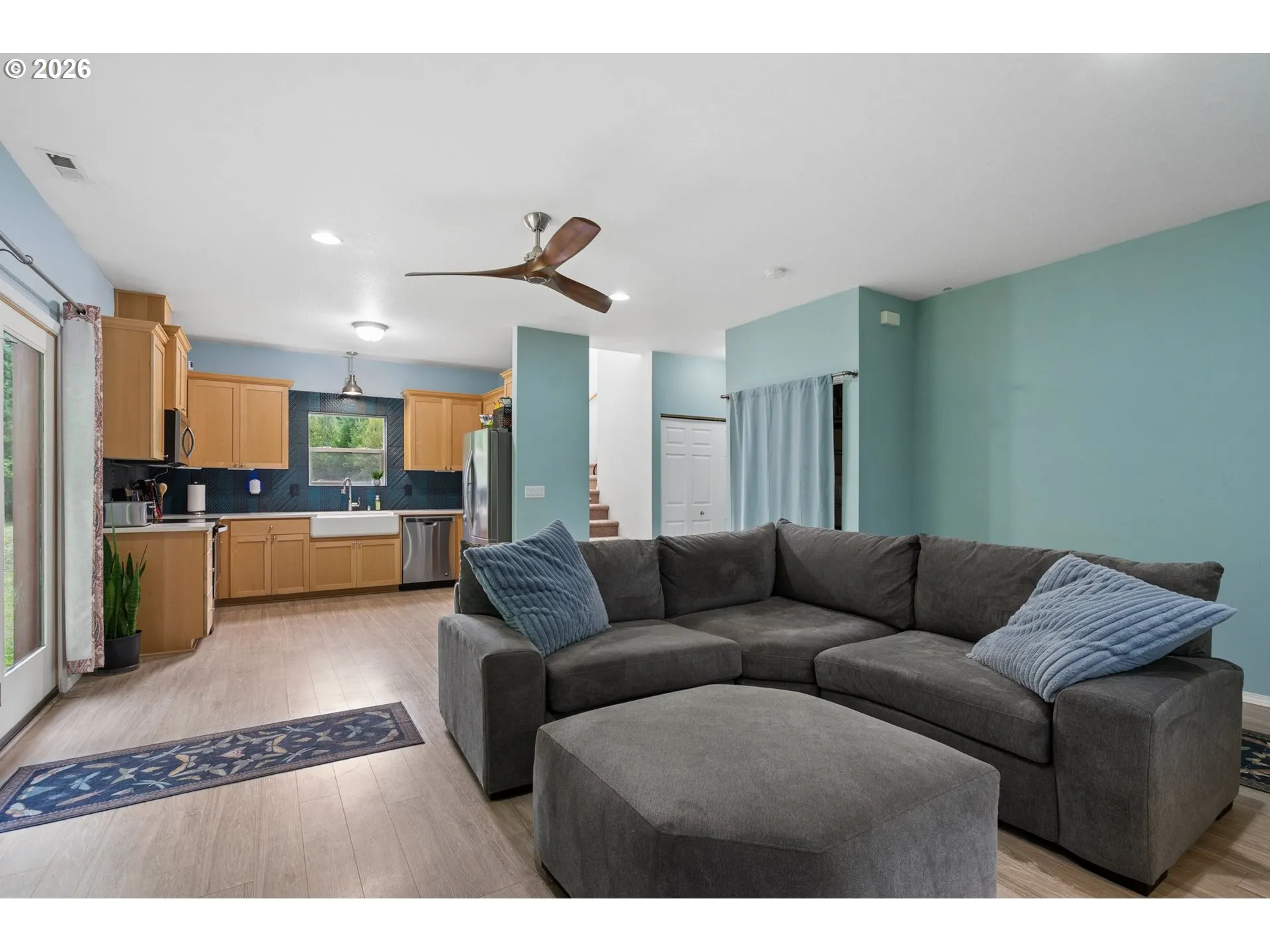 Living Room-View From