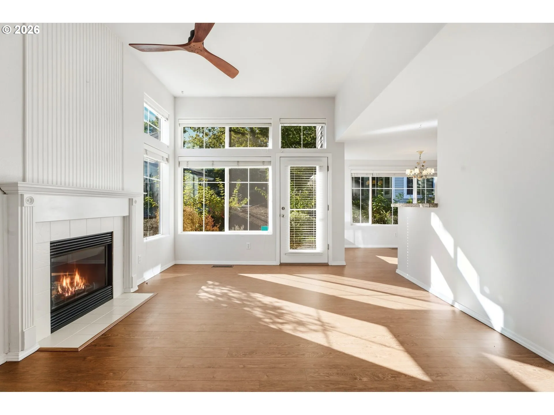 Living Room-Fireplace