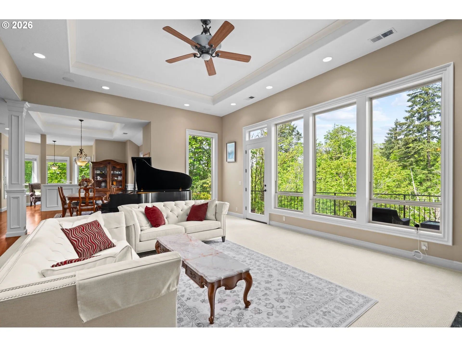 Living Room-View From