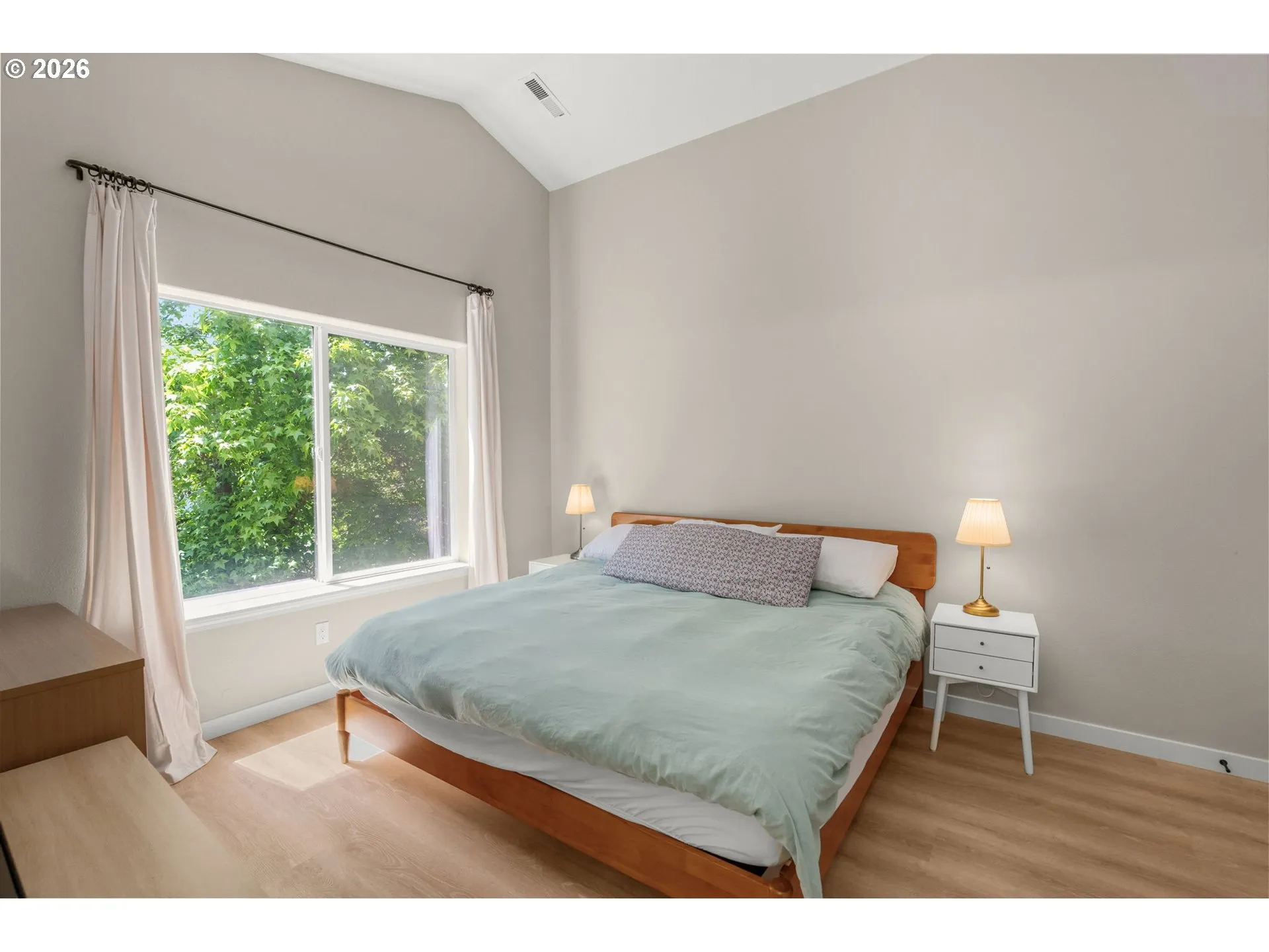 Primary Bedroom-Vaulted Ceilings