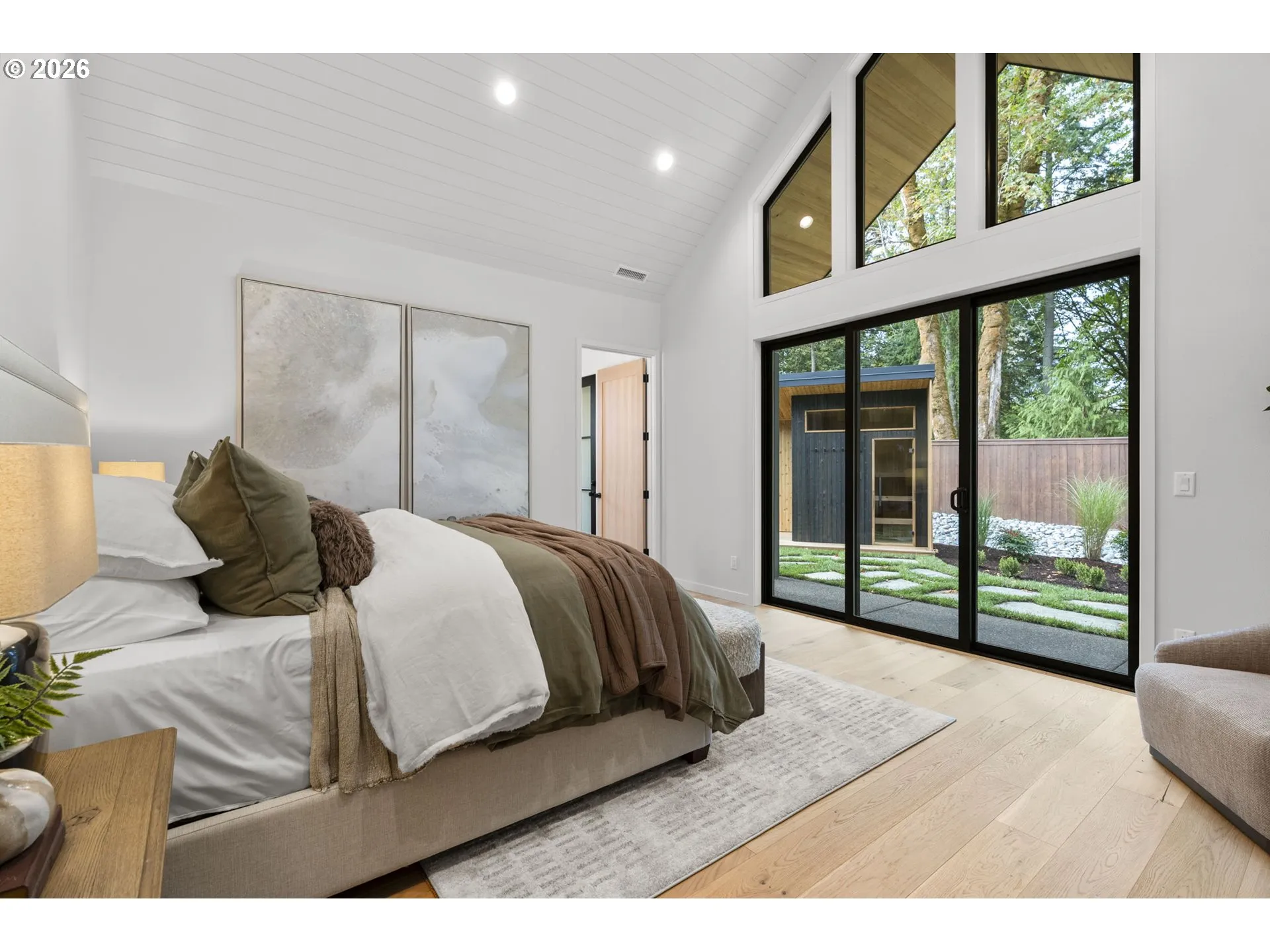 Primary Bedroom-Vaulted Ceilings