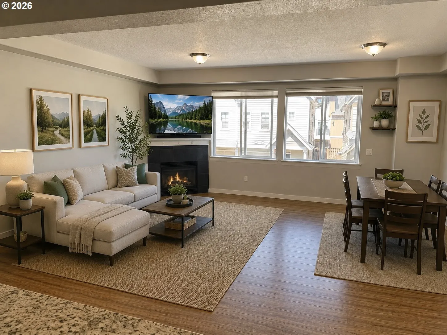 Living Room-Wide Angle/Fisheye
