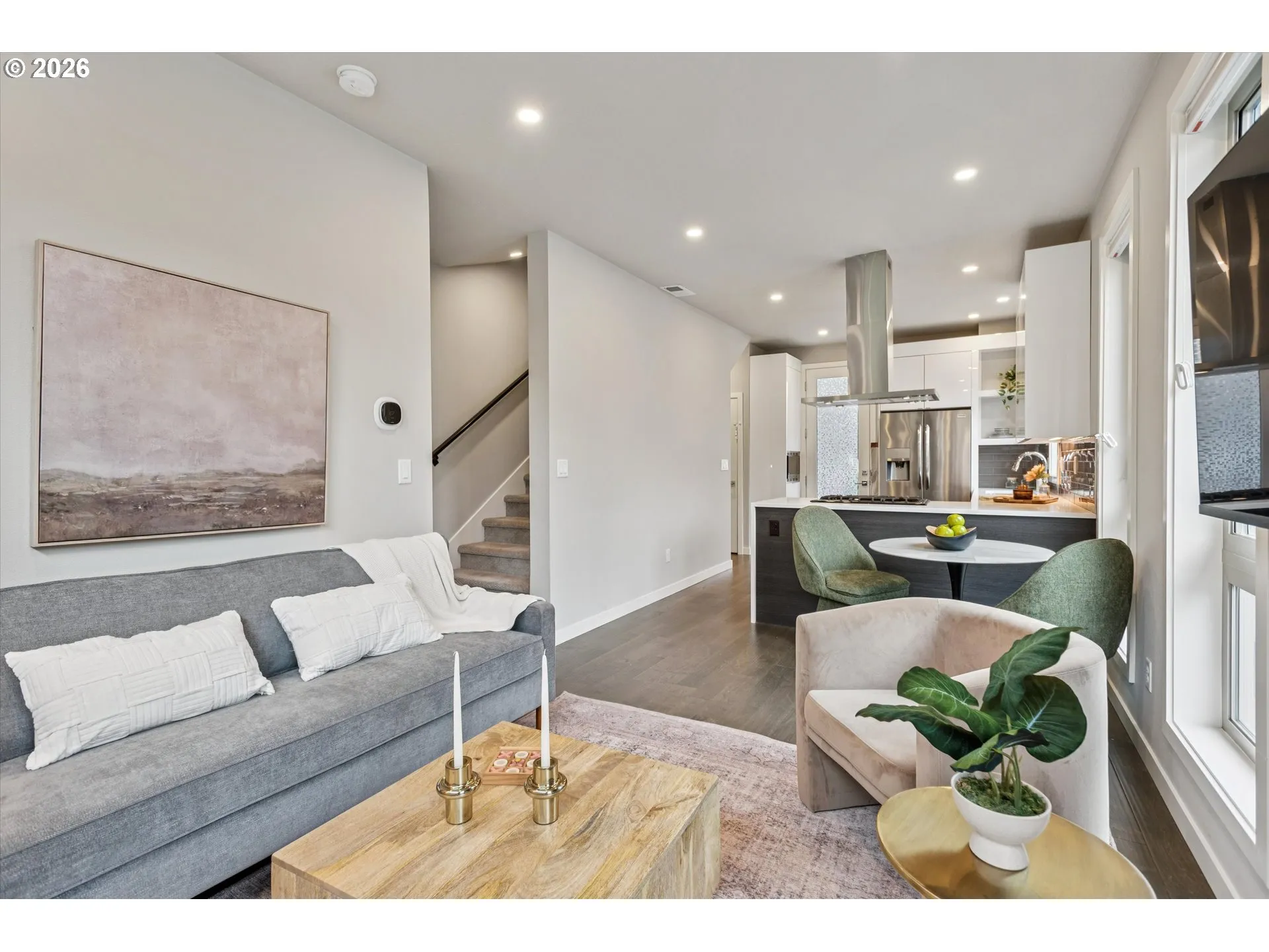 Living Room-View From