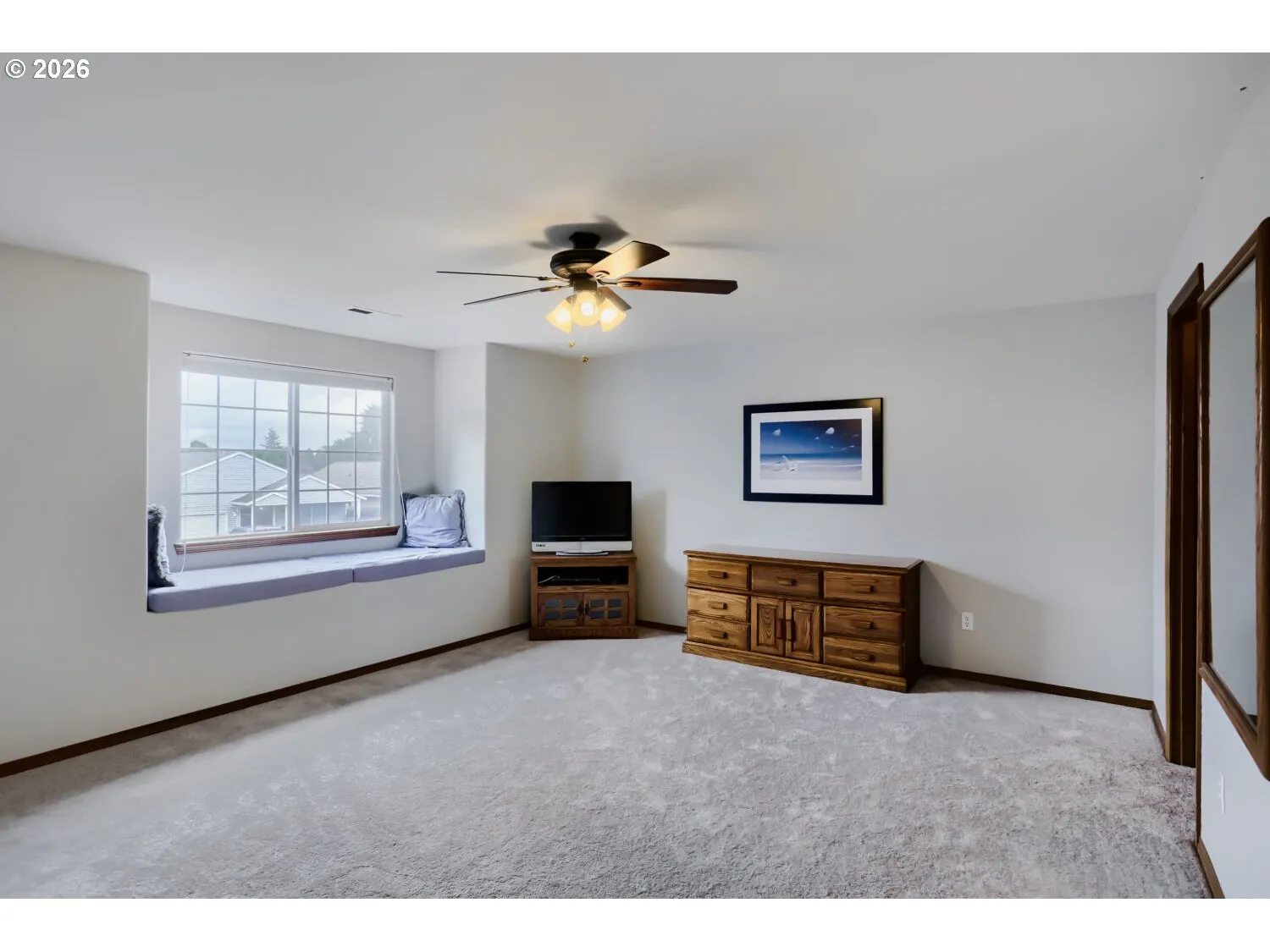 Bedroom, Owner's Suite-Ceiling Fan
