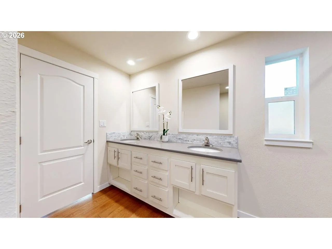 Bathroom, Attached-Double Sinks