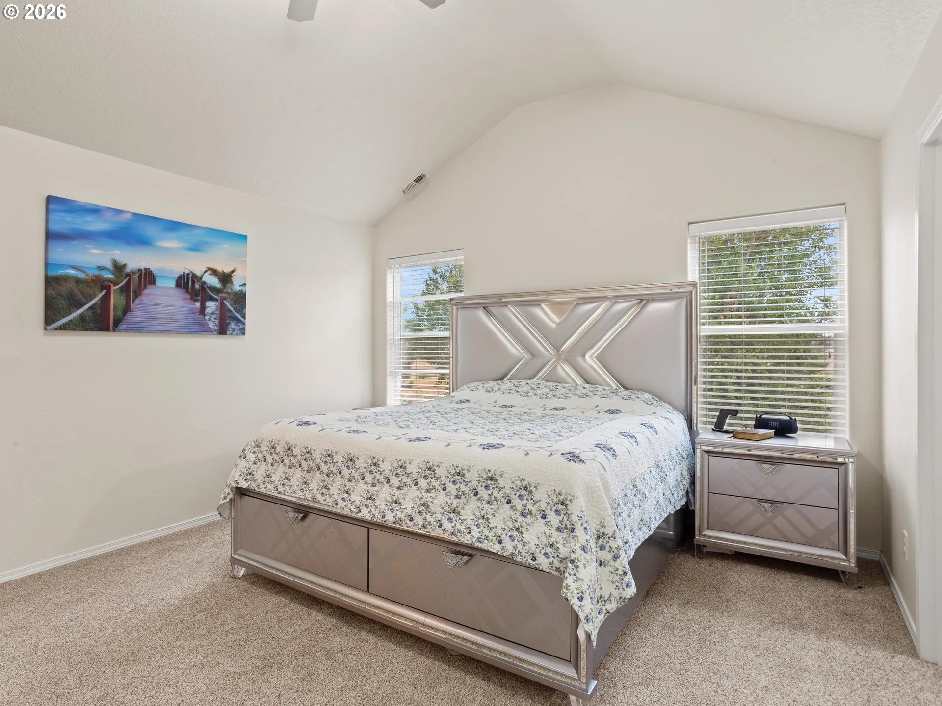 Primary Bedroom-Vaulted Ceilings
