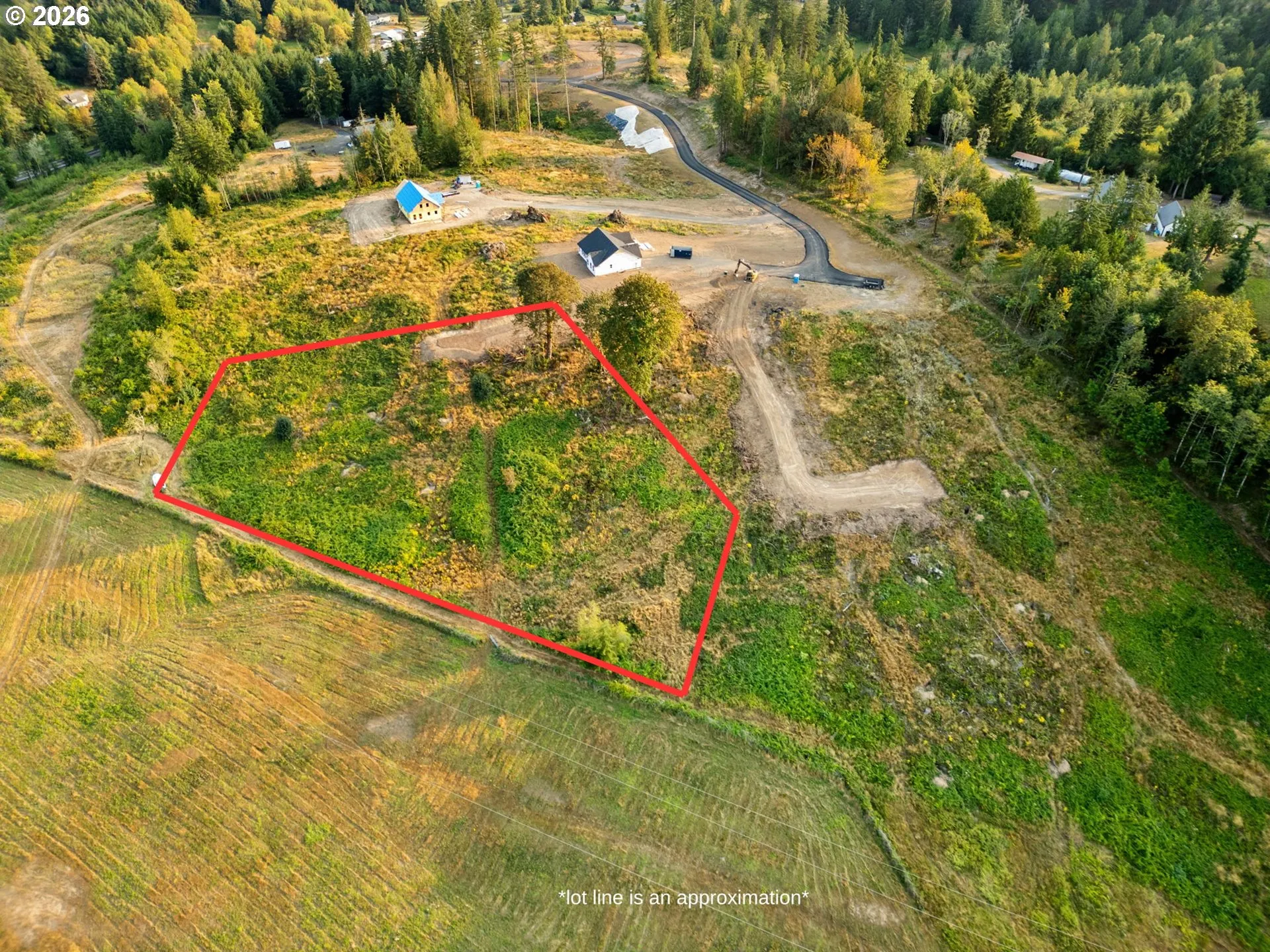 Approximate Property Lines-Aerial
