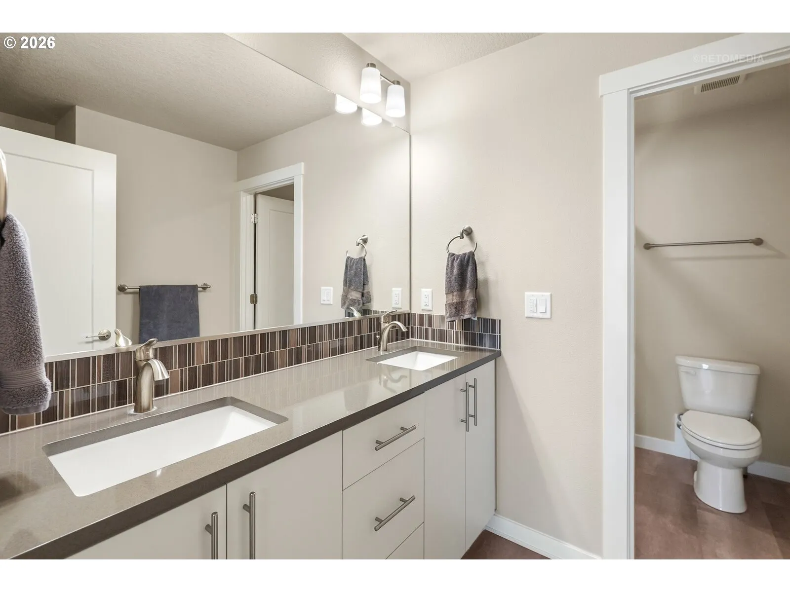 Primary Bedroom-Attached Bathroom
