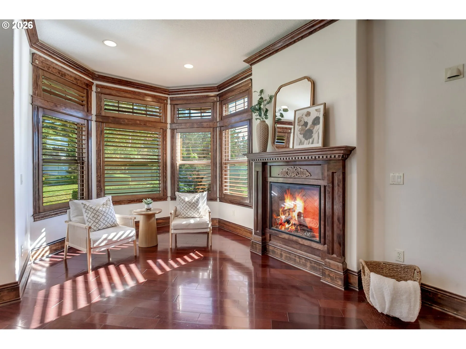Primary Bedroom-Fireplace