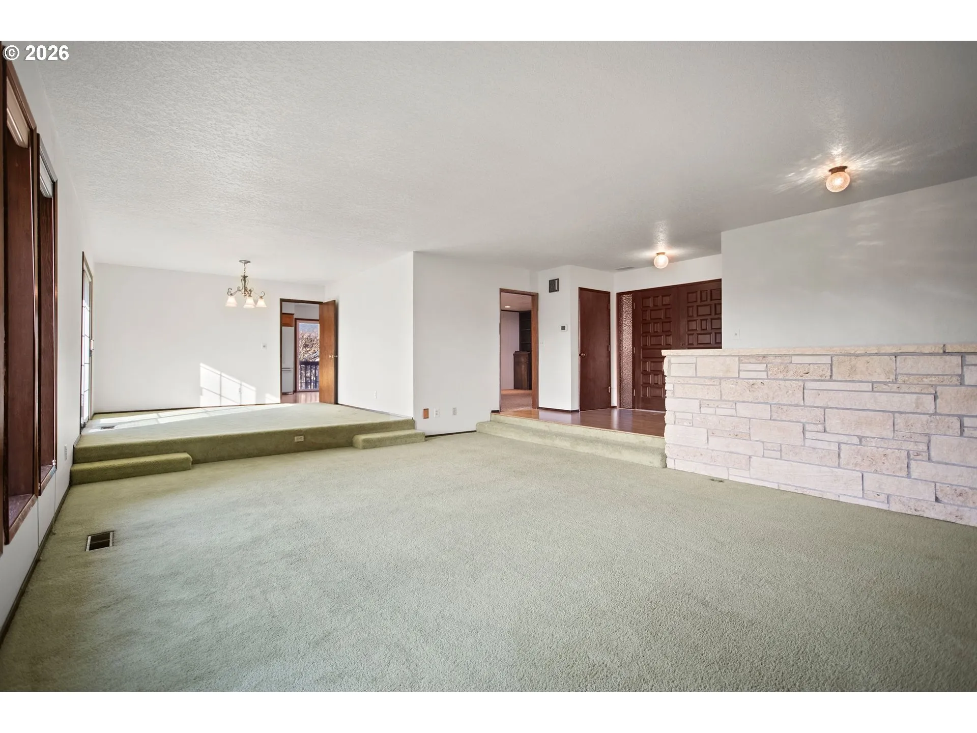 Living Room-View From