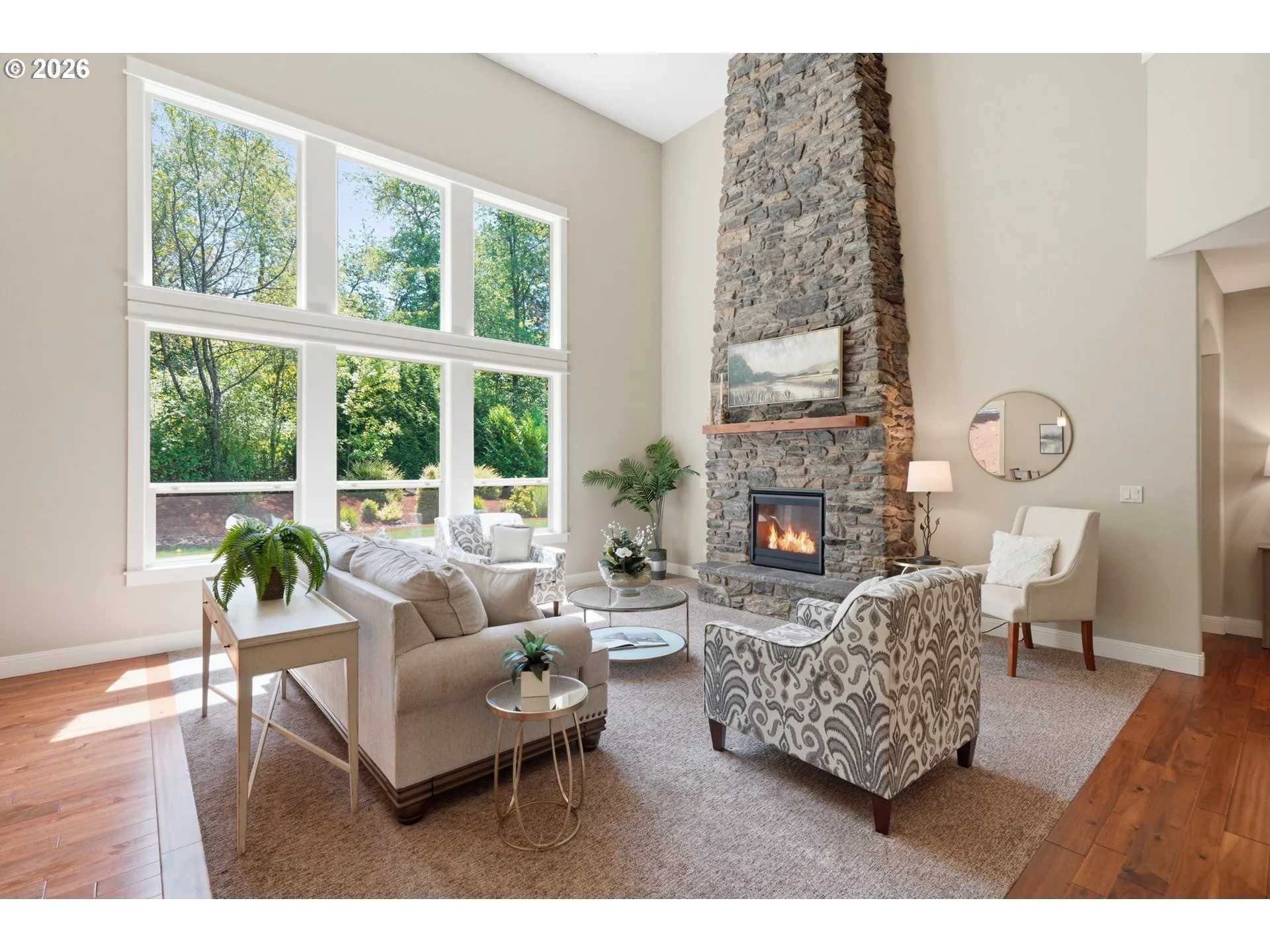 Living Room-View From