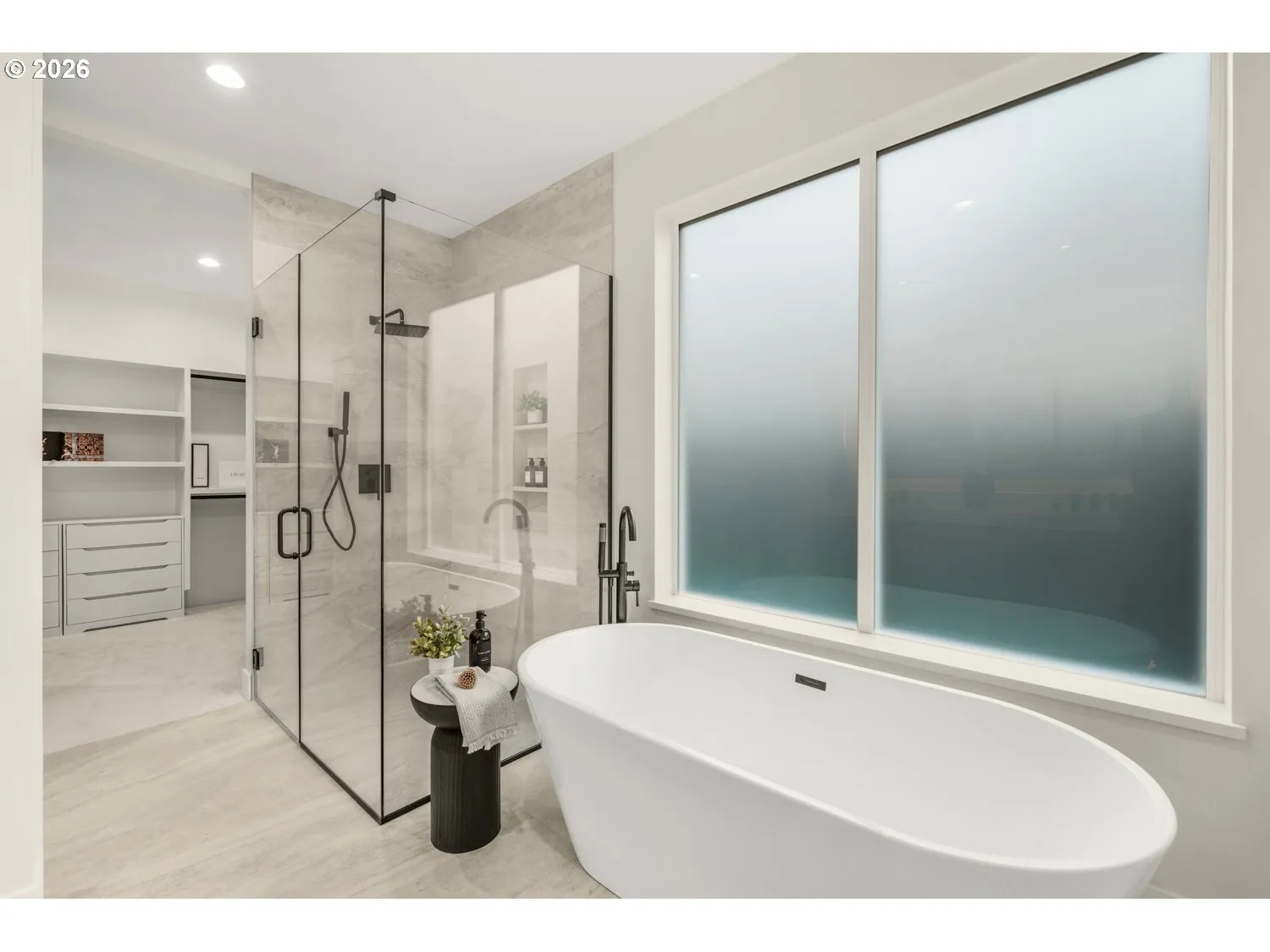 Primary Bedroom-Attached Bathroom