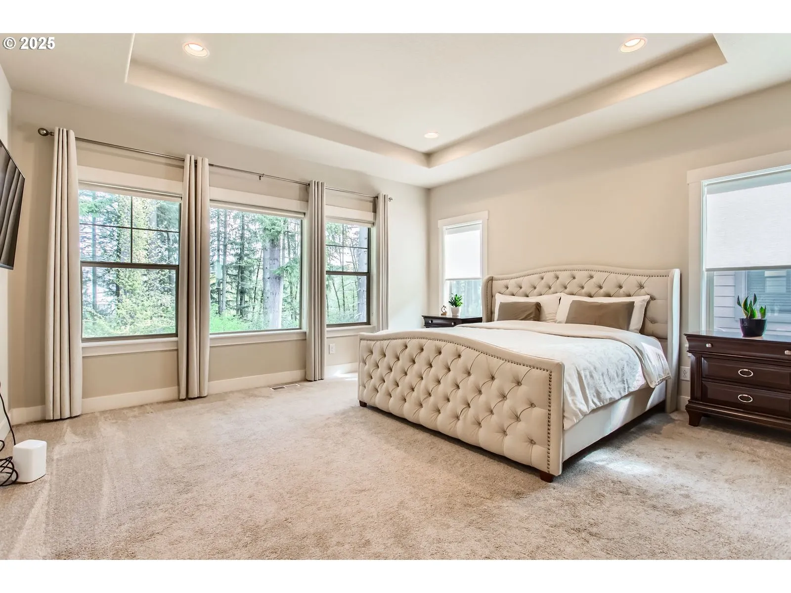 Bedroom, Owner's Suite-Coffered Ceilings