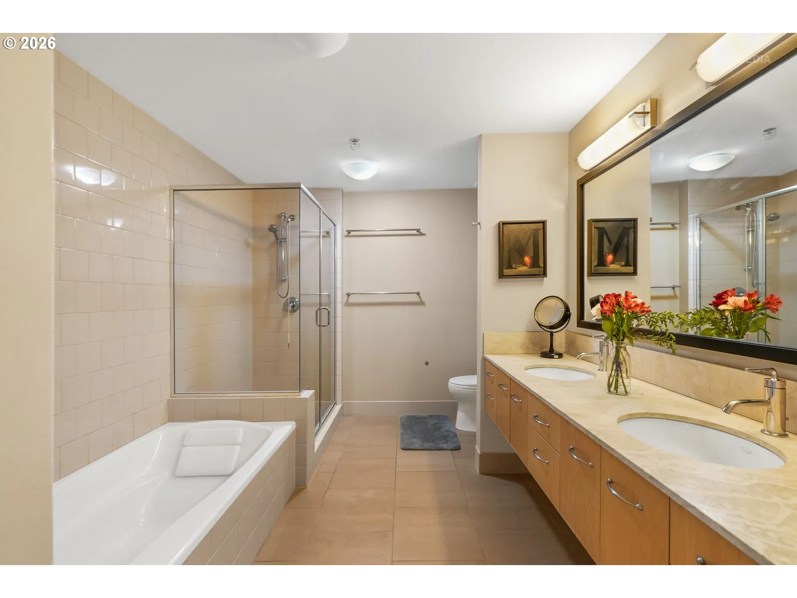 Primary Bedroom-Attached Bathroom