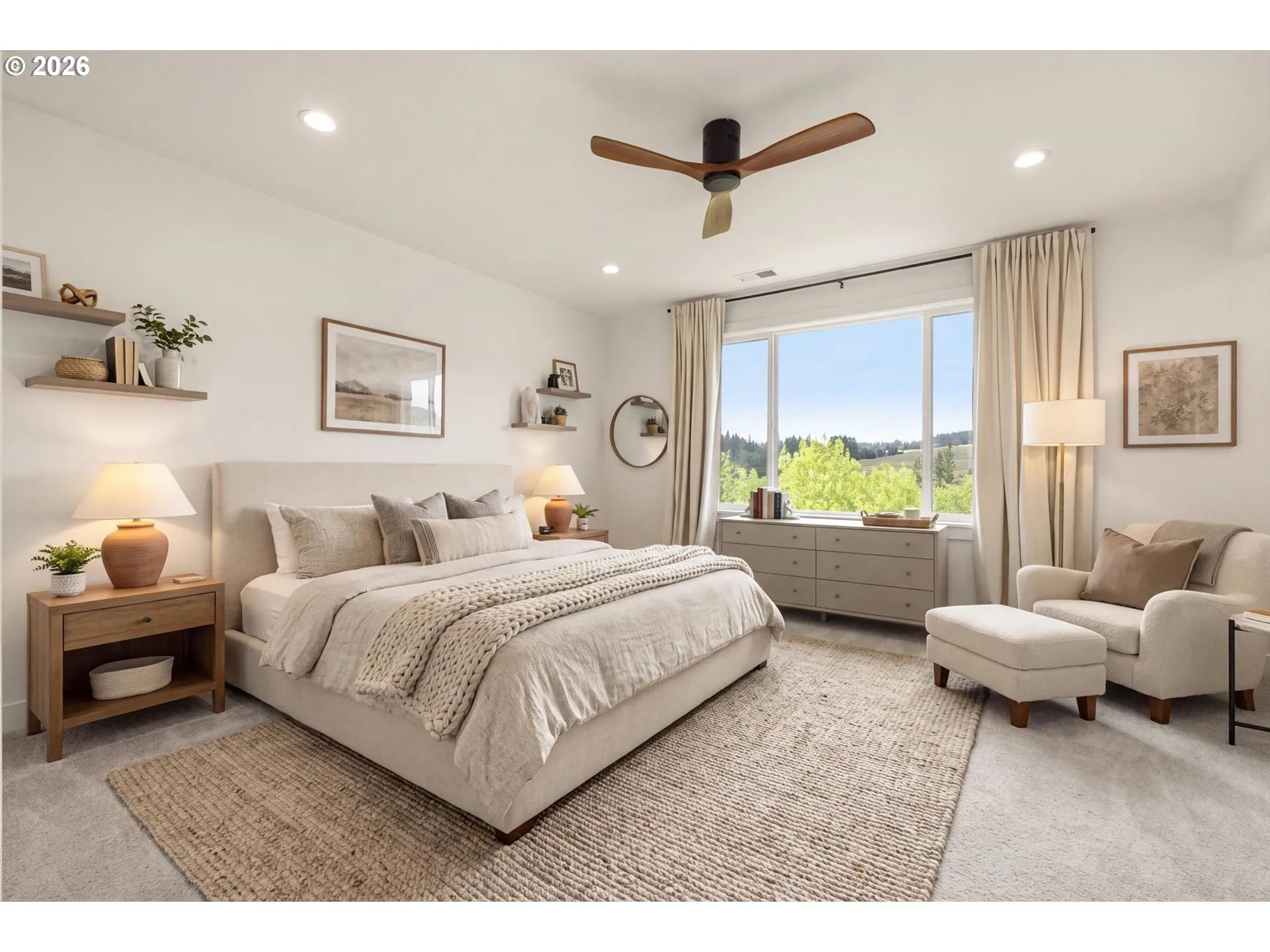 Owner's Suite Bedroom-Upper