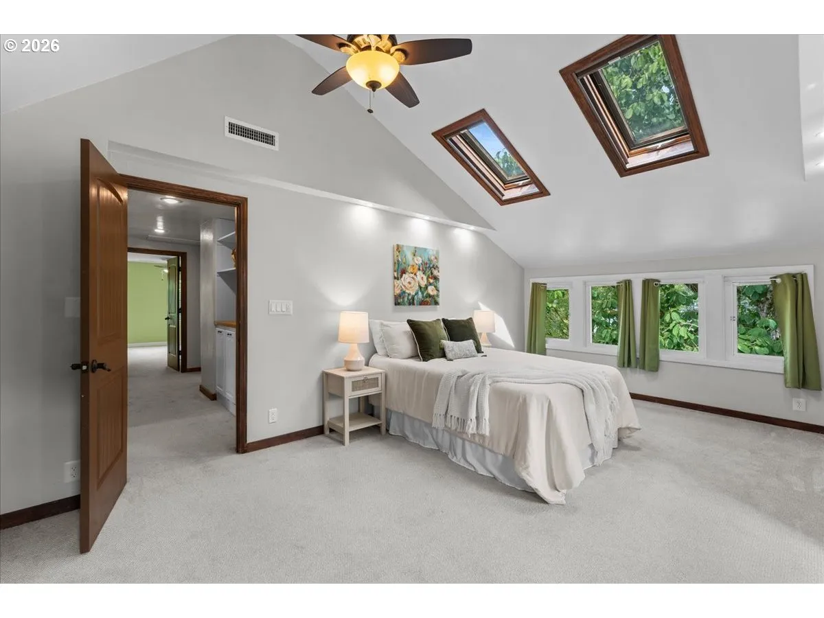 Primary Bedroom-Vaulted Ceilings