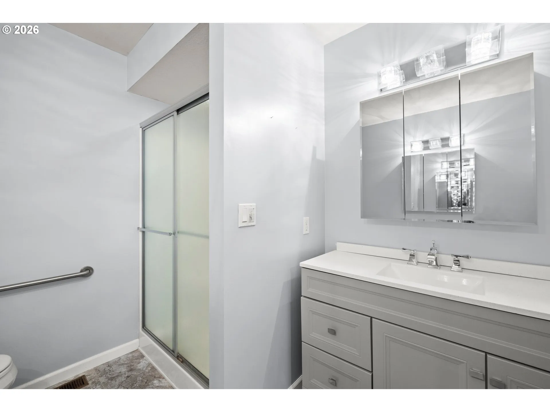 Bathroom, Attached-Walk in Shower