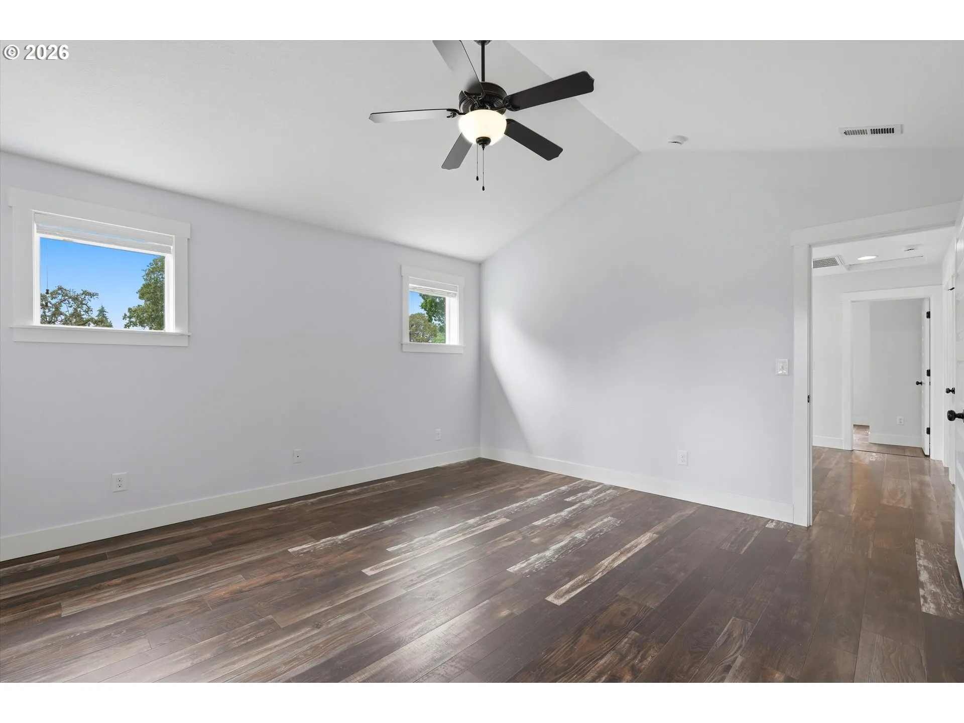 Bedroom, Primary-Ceiling Fan