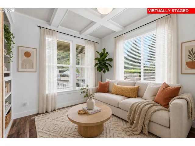 Sitting Room-Coffered Ceilings