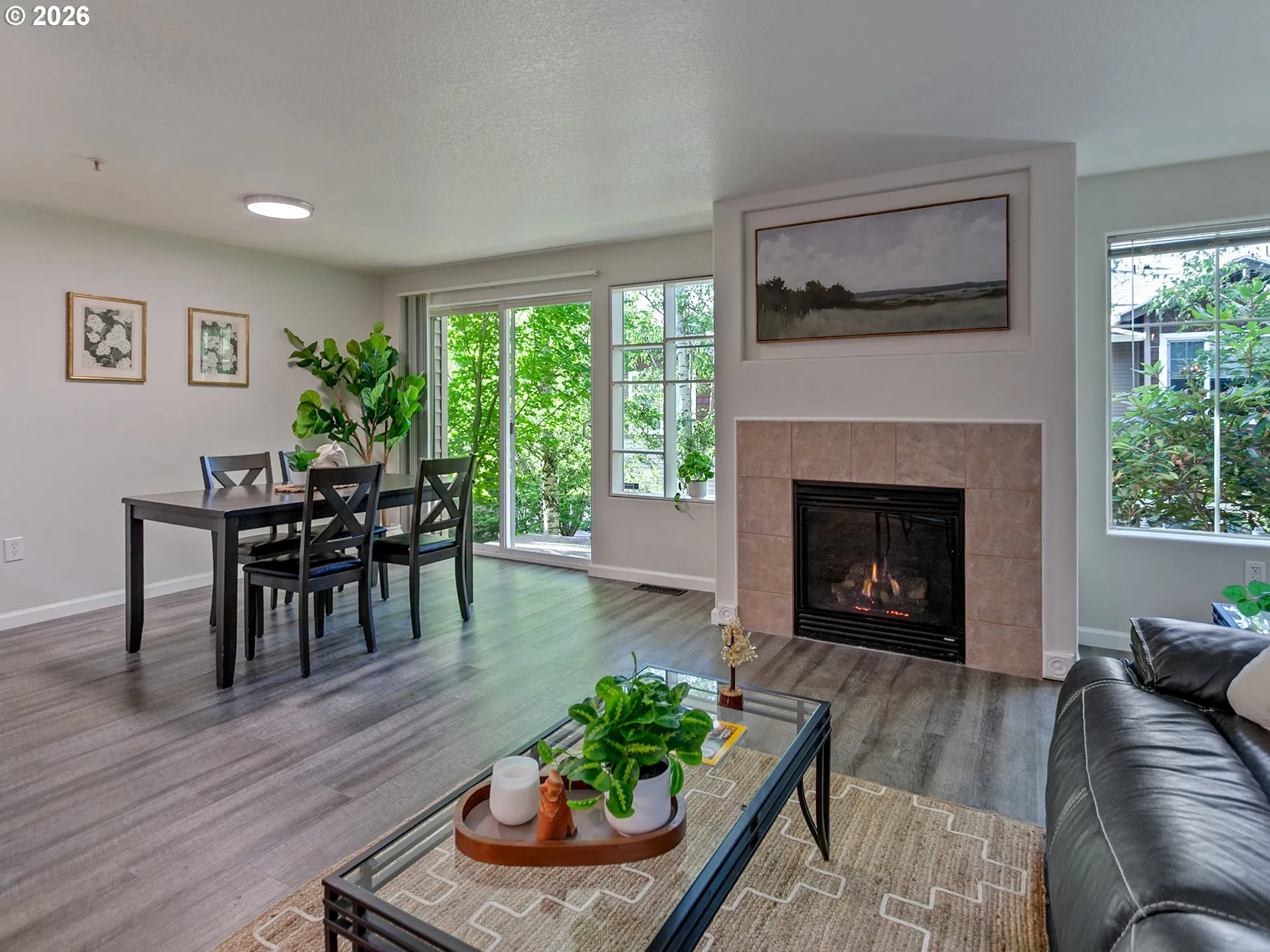Living Room-Fireplace