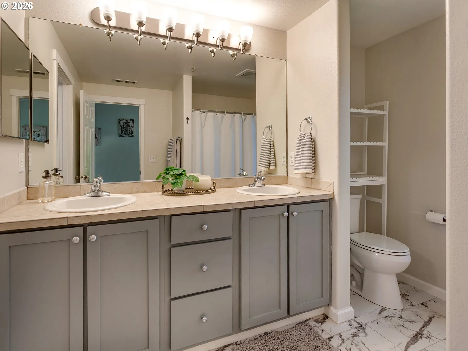 Primary Bedroom-Attached Bathroom