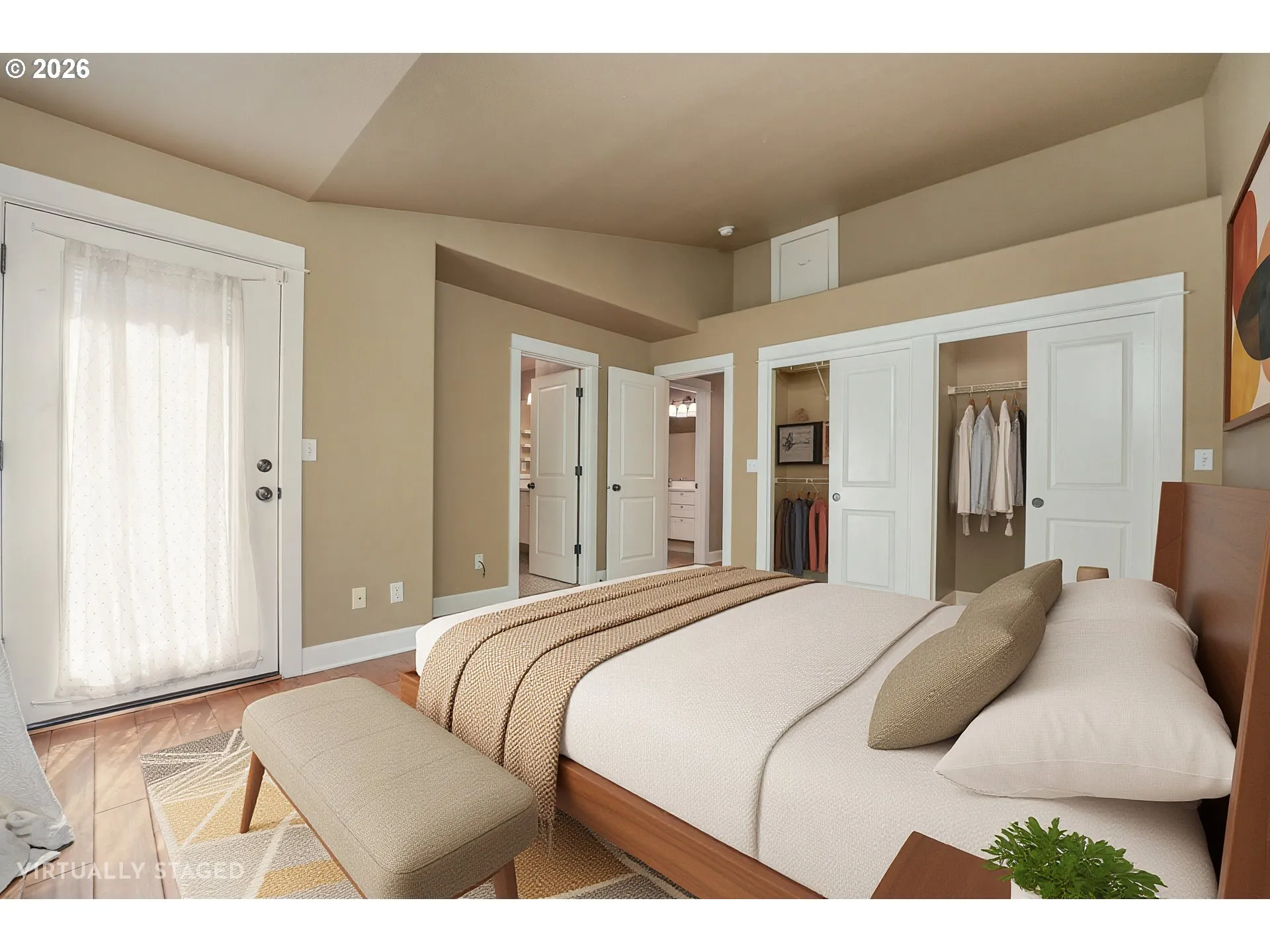 Primary Bedroom-Attached Bathroom