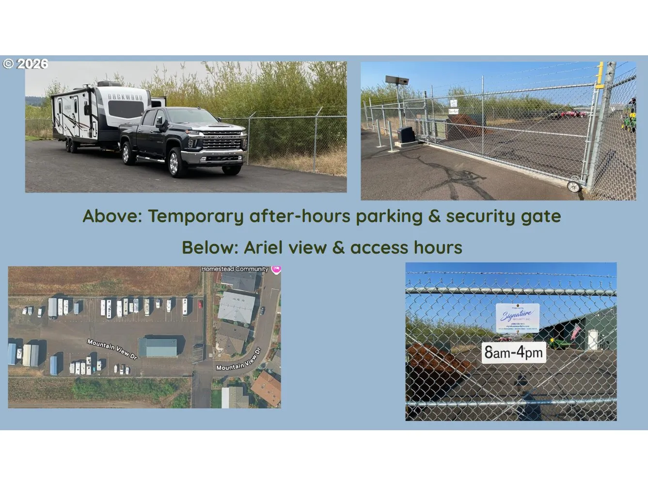 RV Parking-Gated