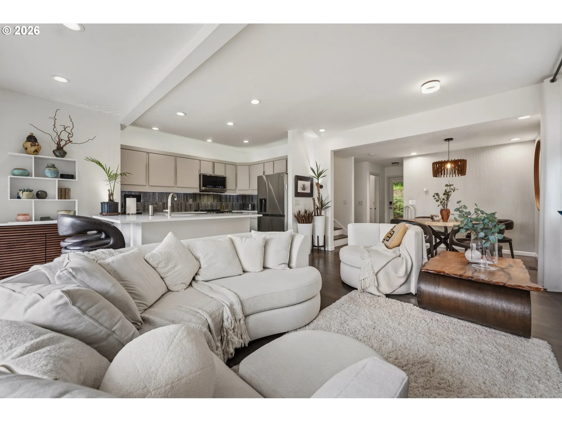 Living Room-View From