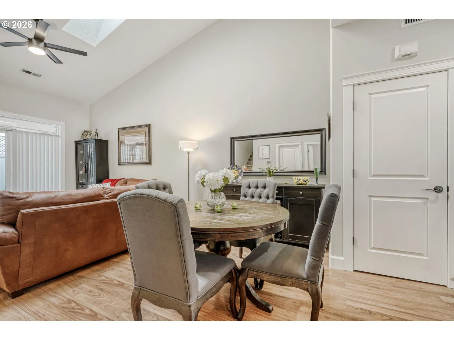 Dining Room-Vaulted Ceilings