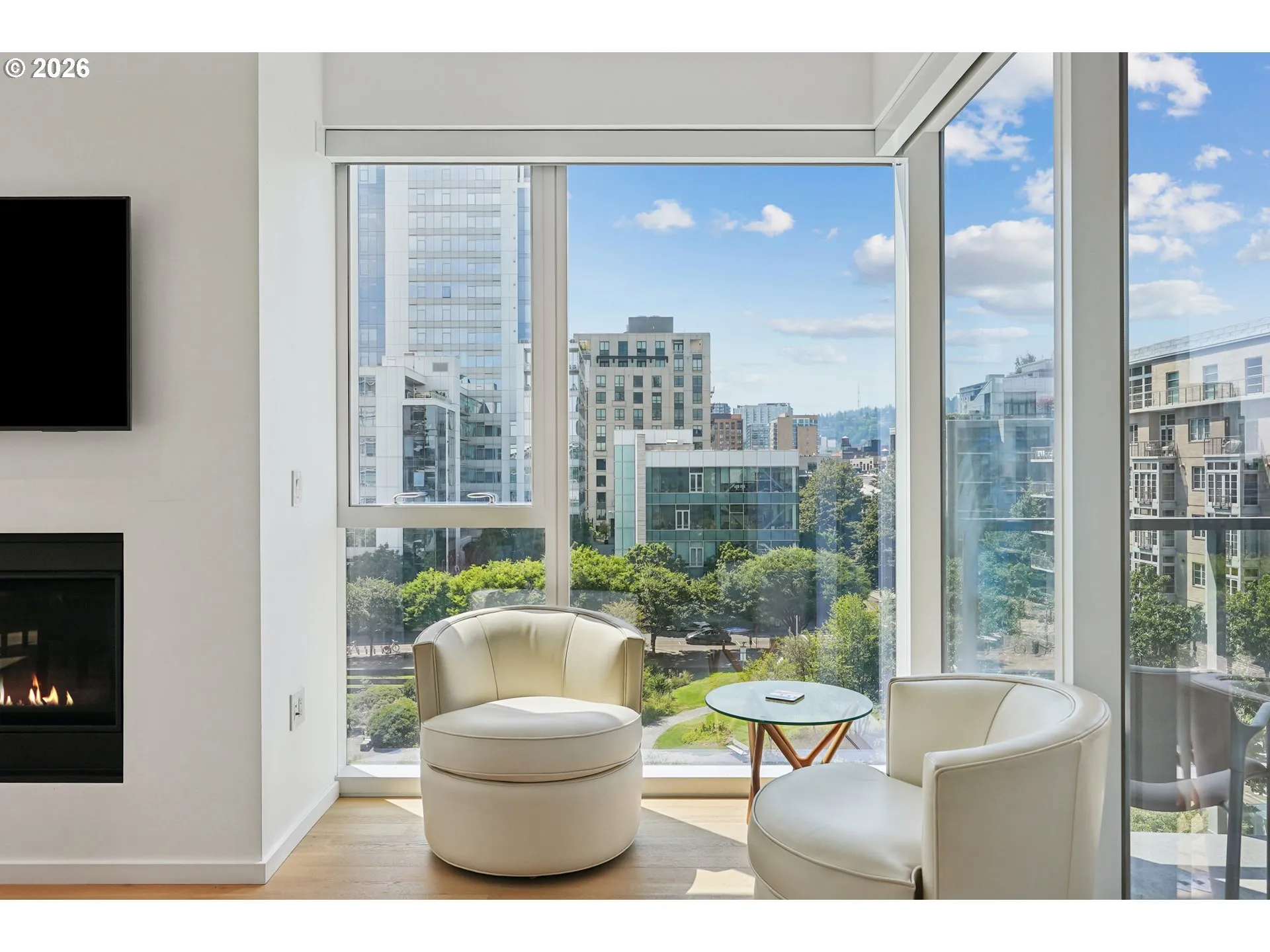 Living Room-View From