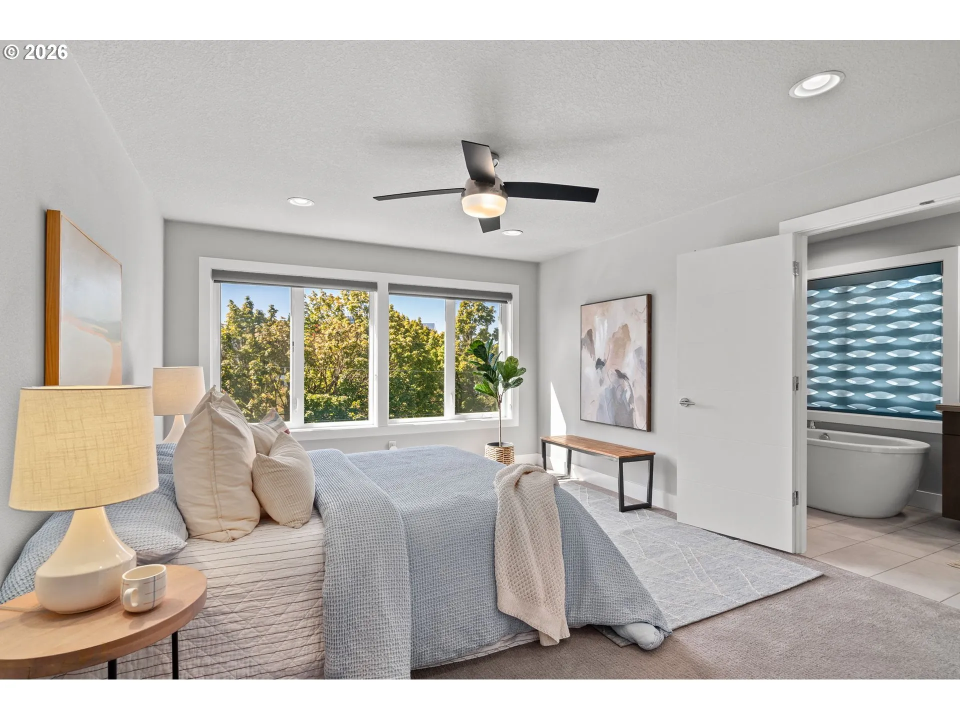 Bedroom, Owner's Suite-Upper