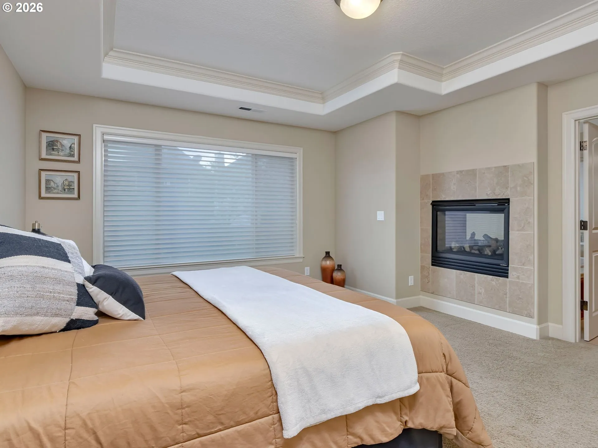 Primary Bedroom-Coffered Ceilings