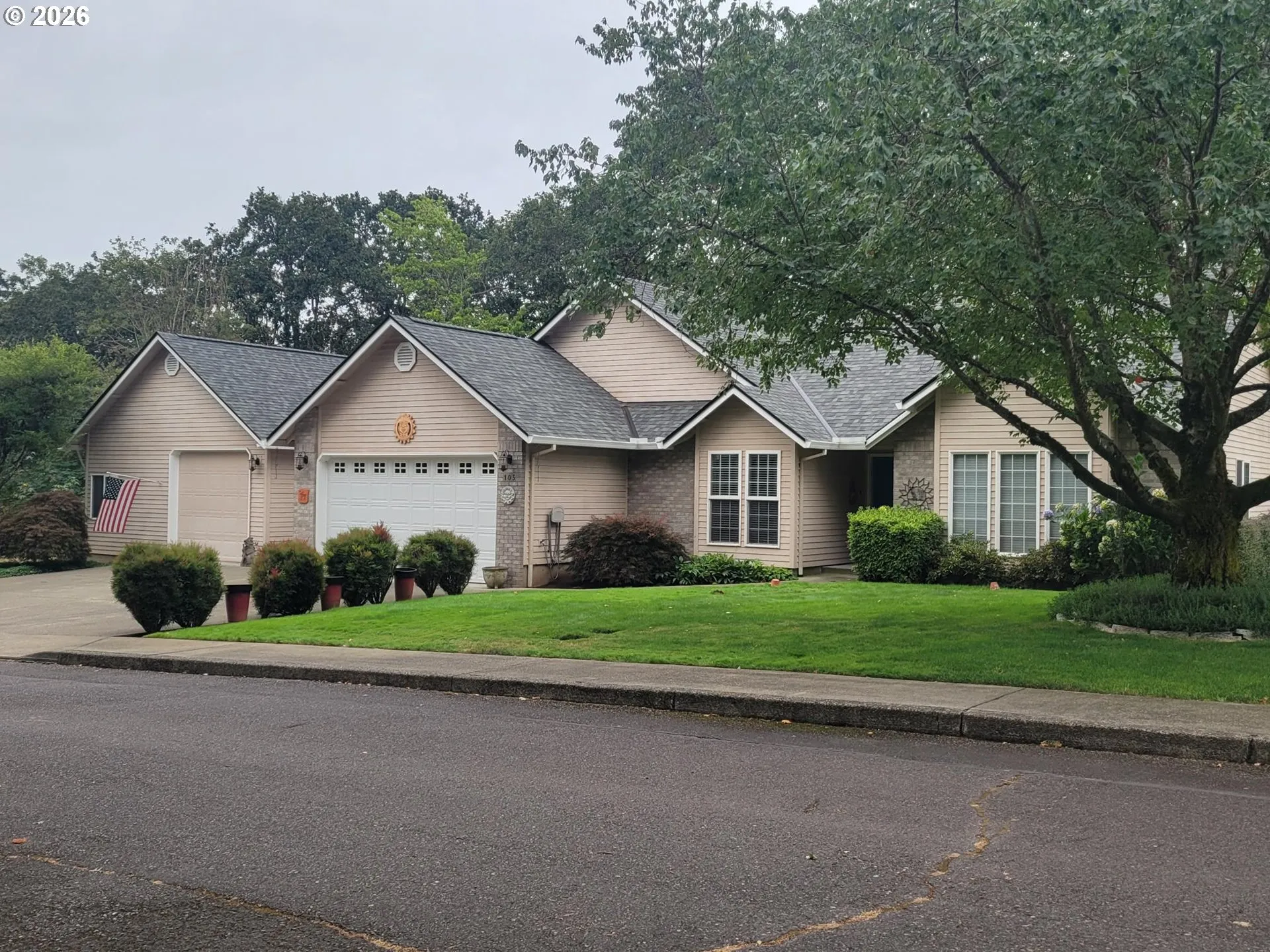Front Yard-View From