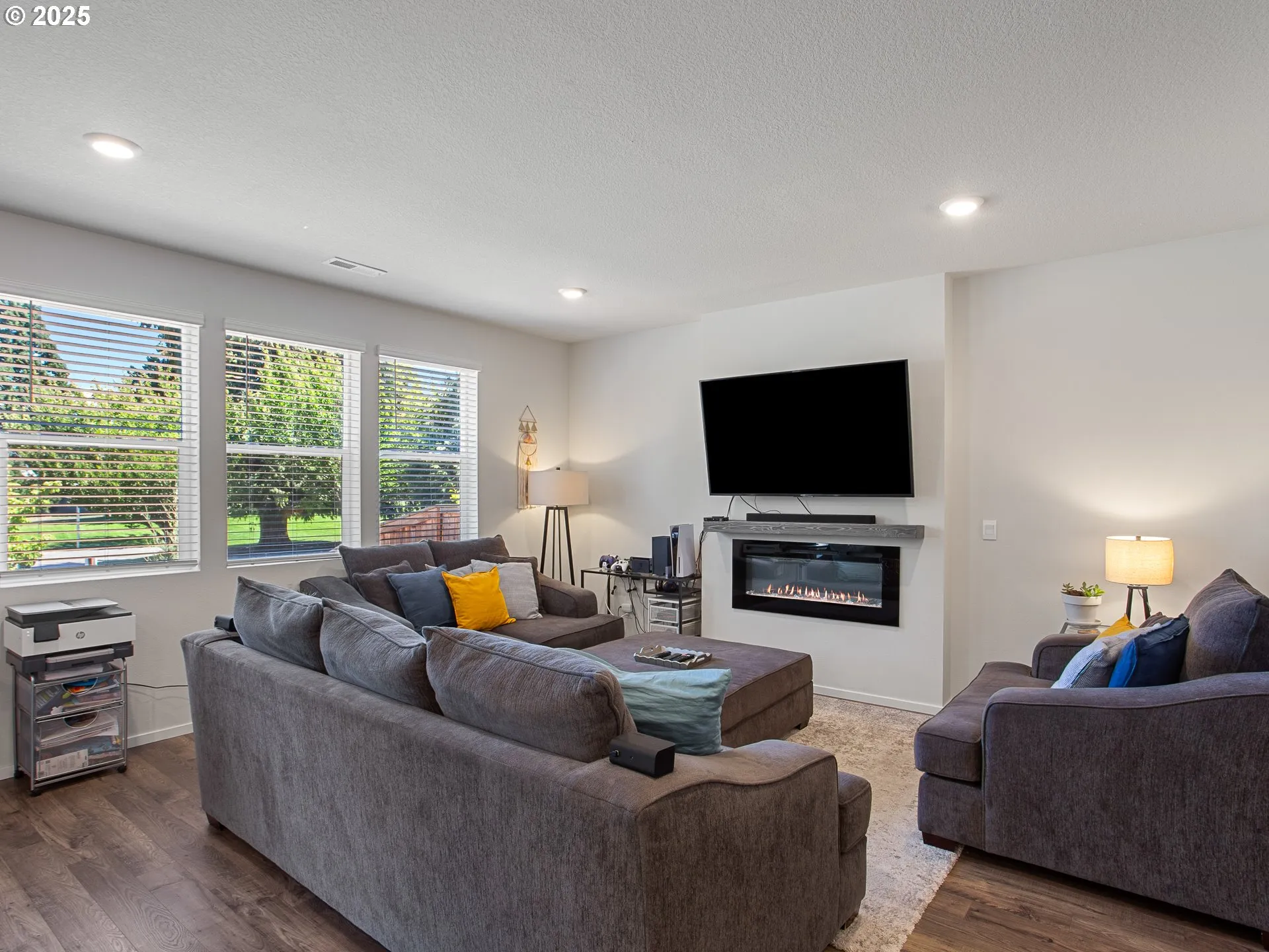 Living Room-Fireplace