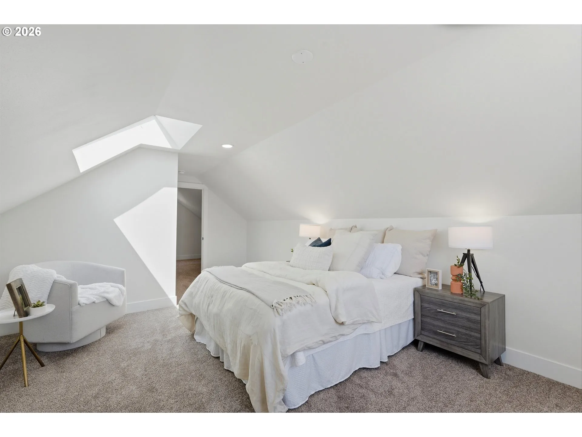 Bedroom, Primary-Skylight