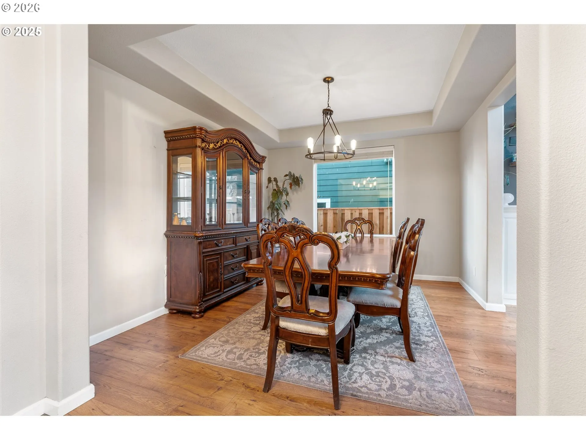 Dining Room-Coffered Ceilings