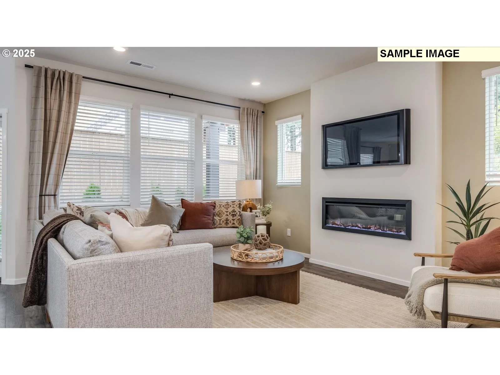Living Room-Fireplace
