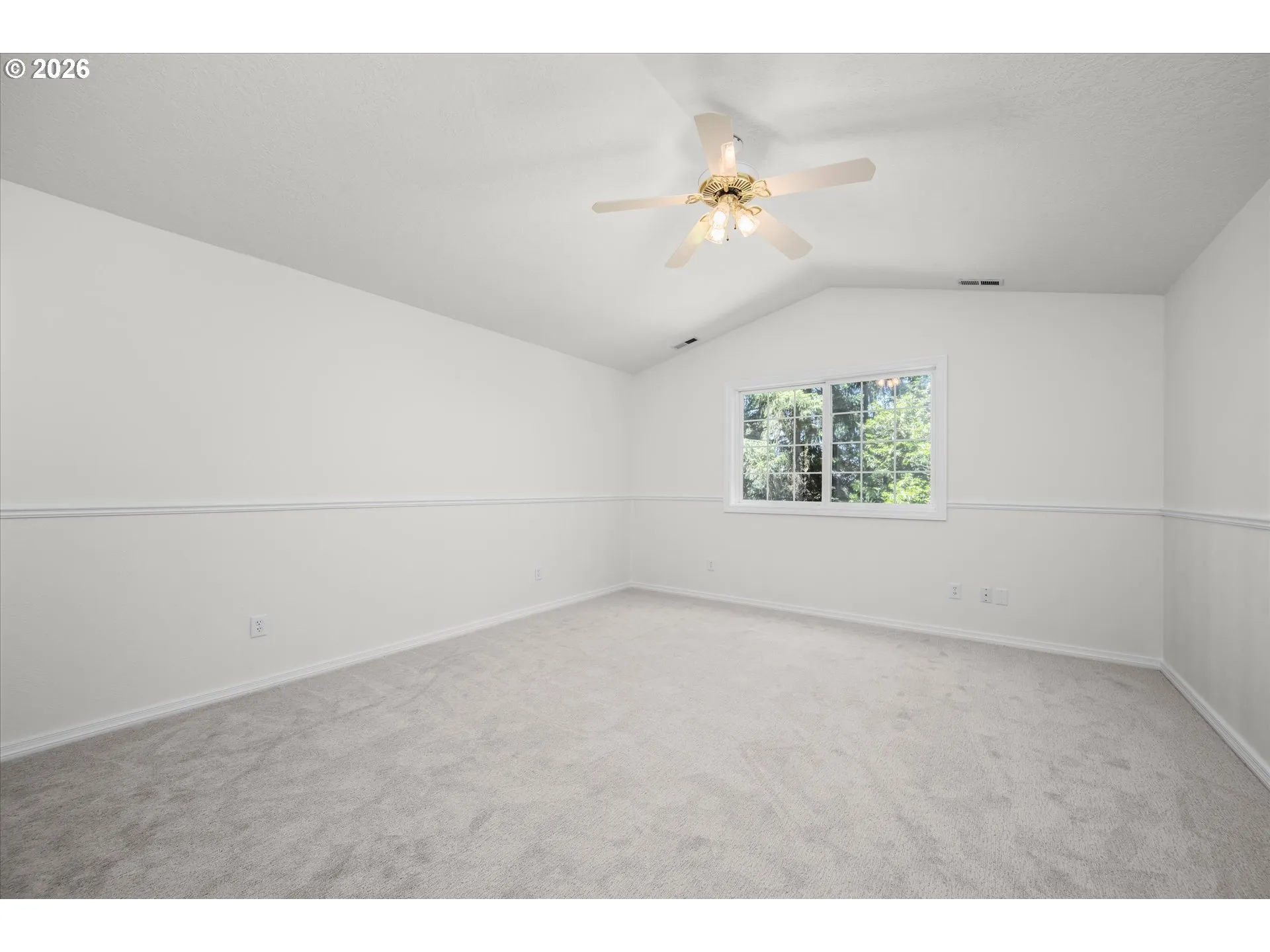 Primary Bedroom-Vaulted Ceilings