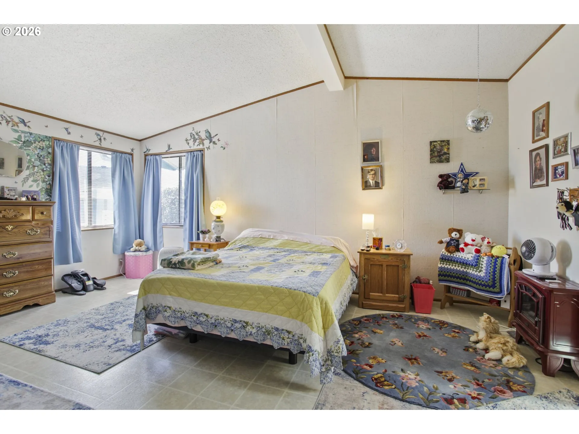 Primary Bedroom-Vaulted Ceilings