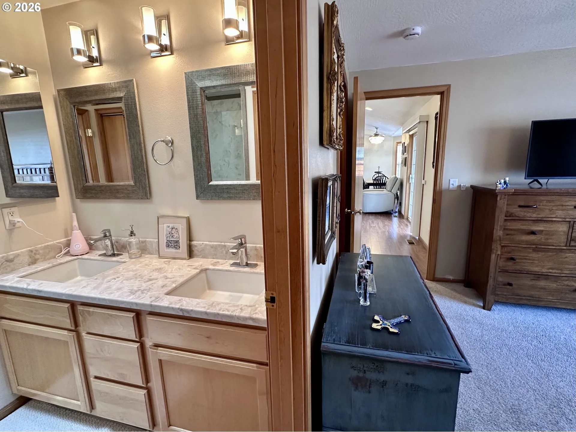 Primary Bedroom-Attached Bathroom