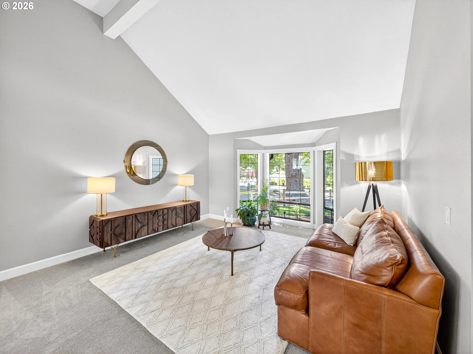 Living Room-Vaulted Ceilings