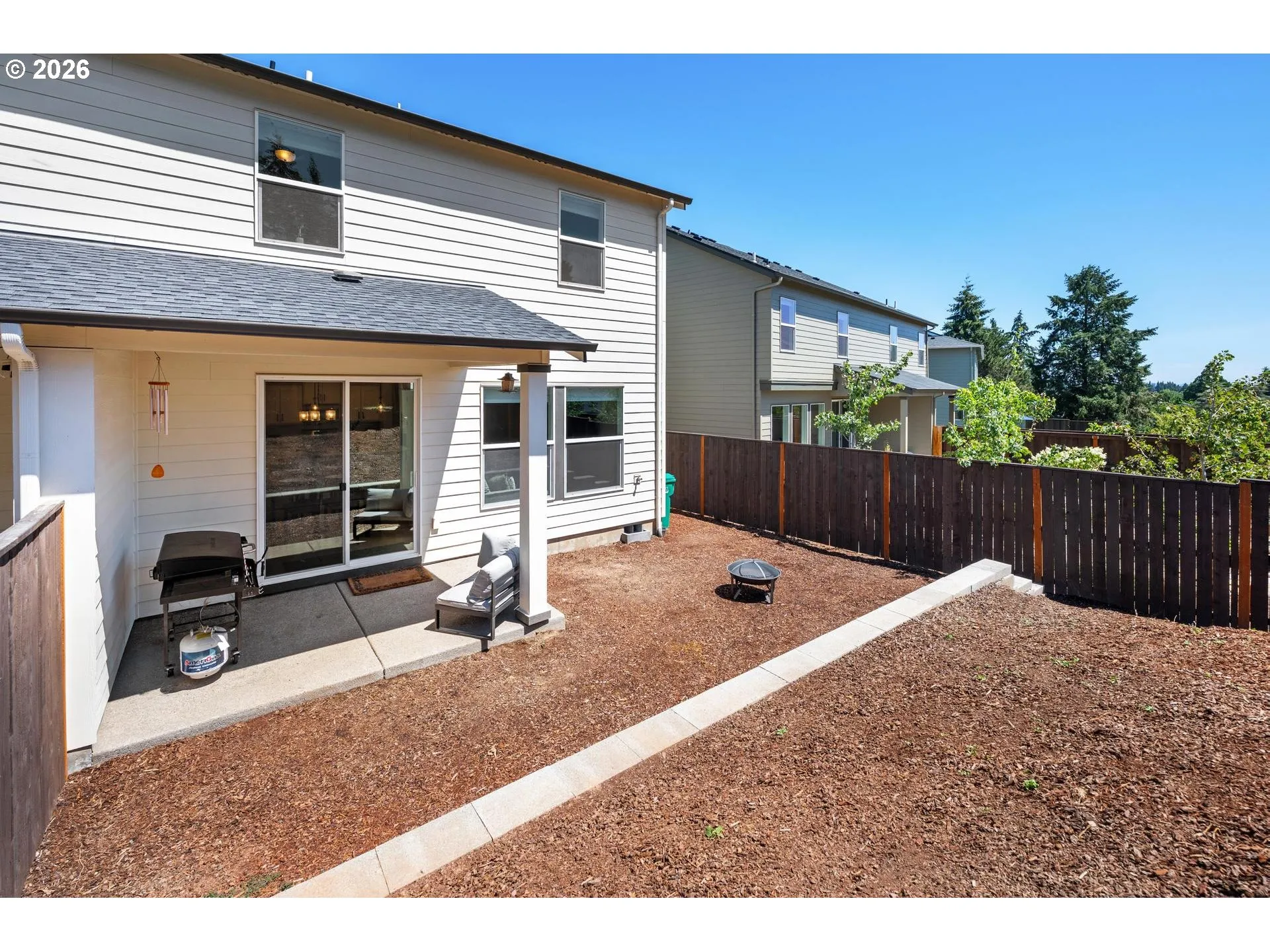Backyard-View From