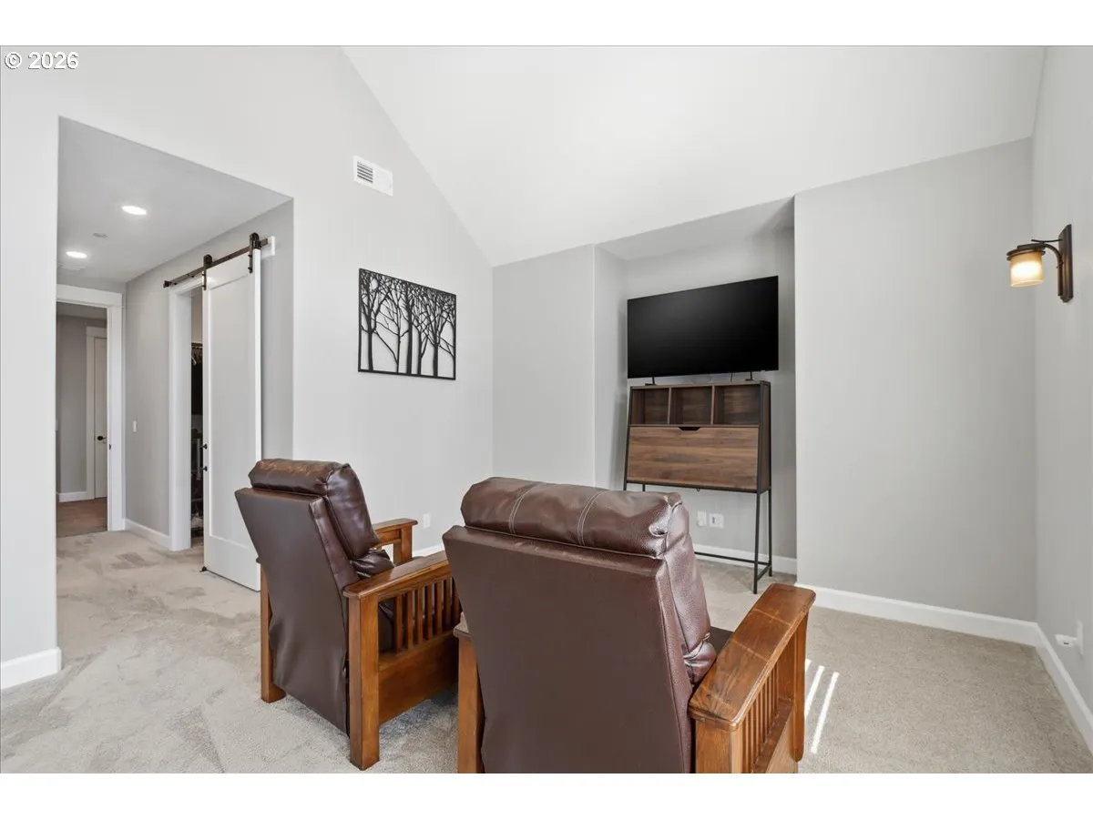 Owner's Suite Bedroom-Vaulted Ceilings