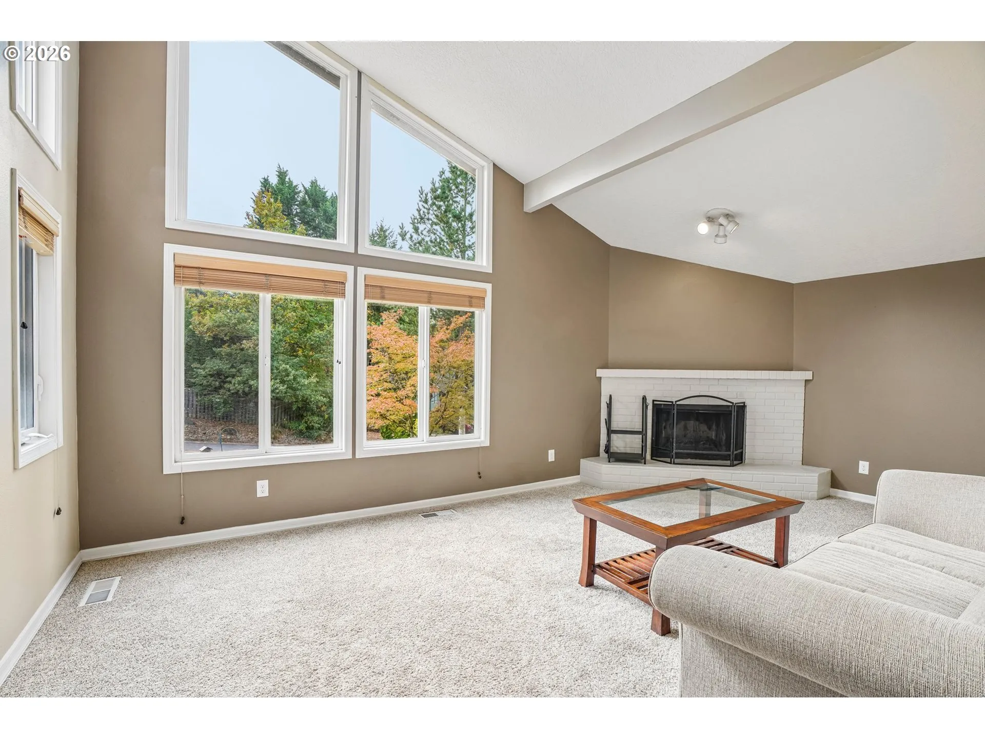 Living Room-Vaulted Ceilings