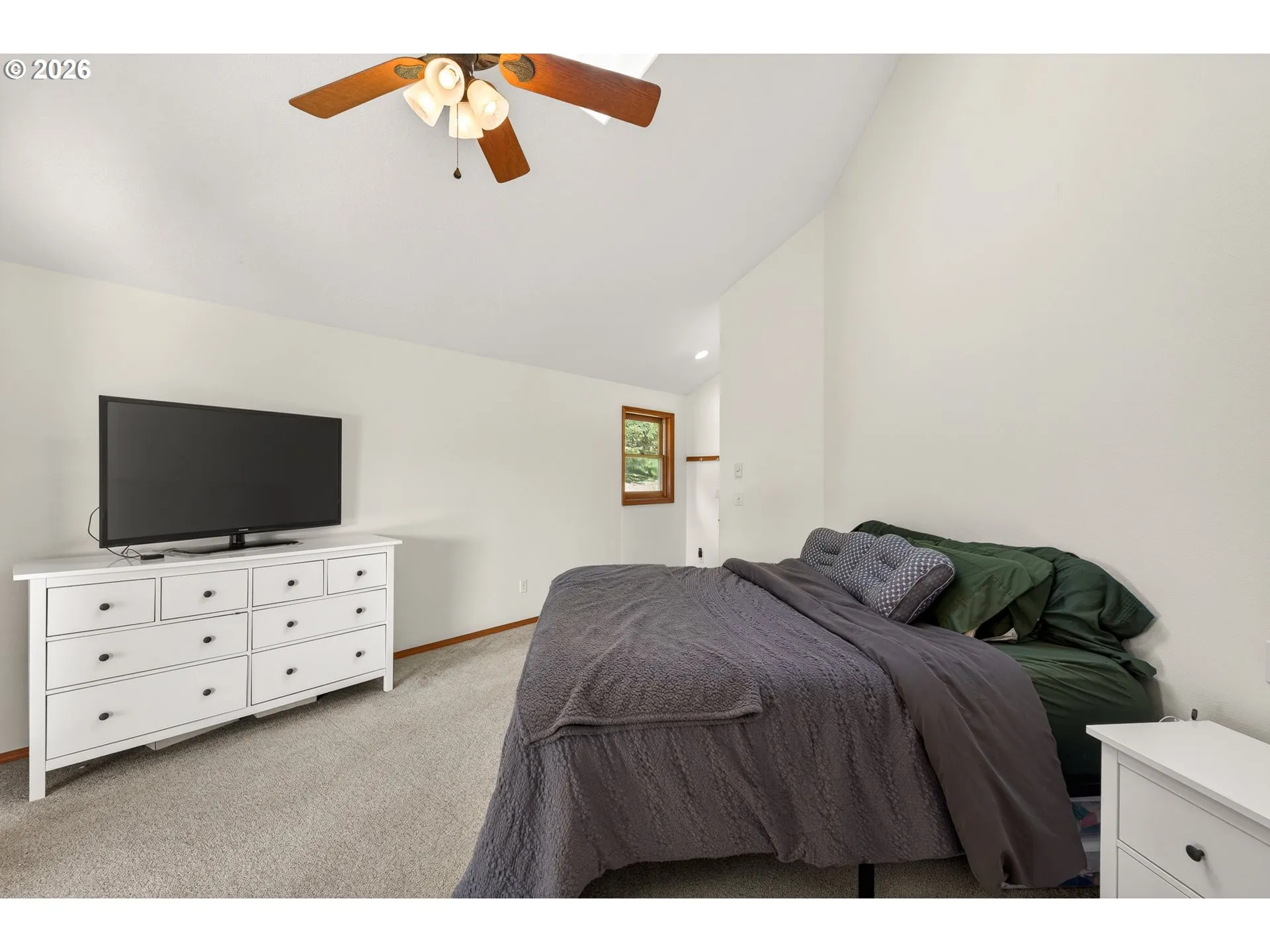 Primary Bedroom-Vaulted Ceilings