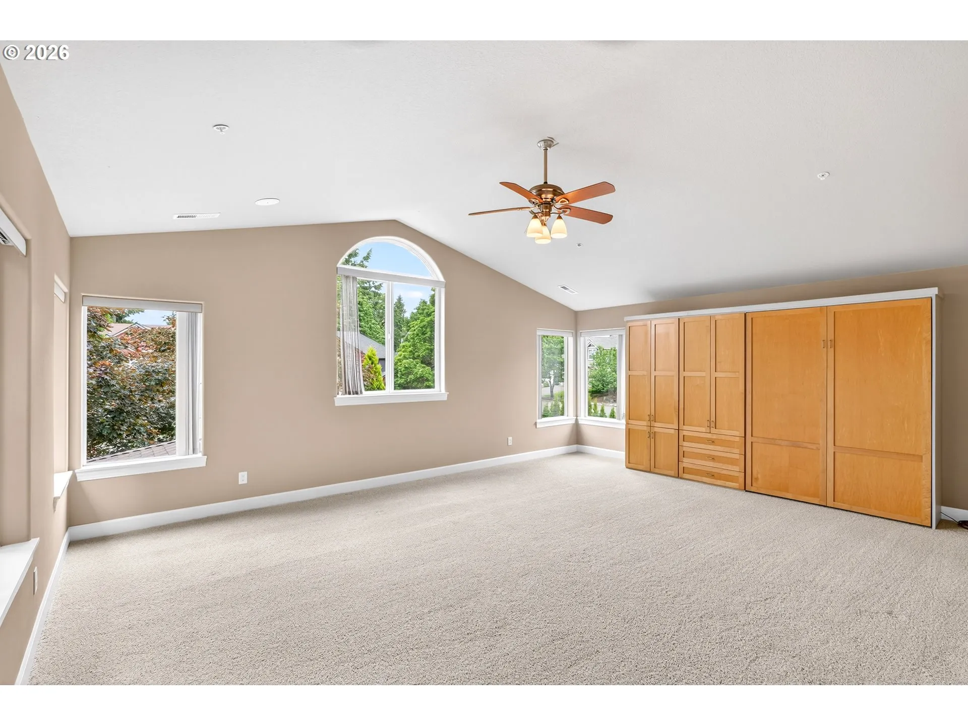 Bedroom-Vaulted Ceilings