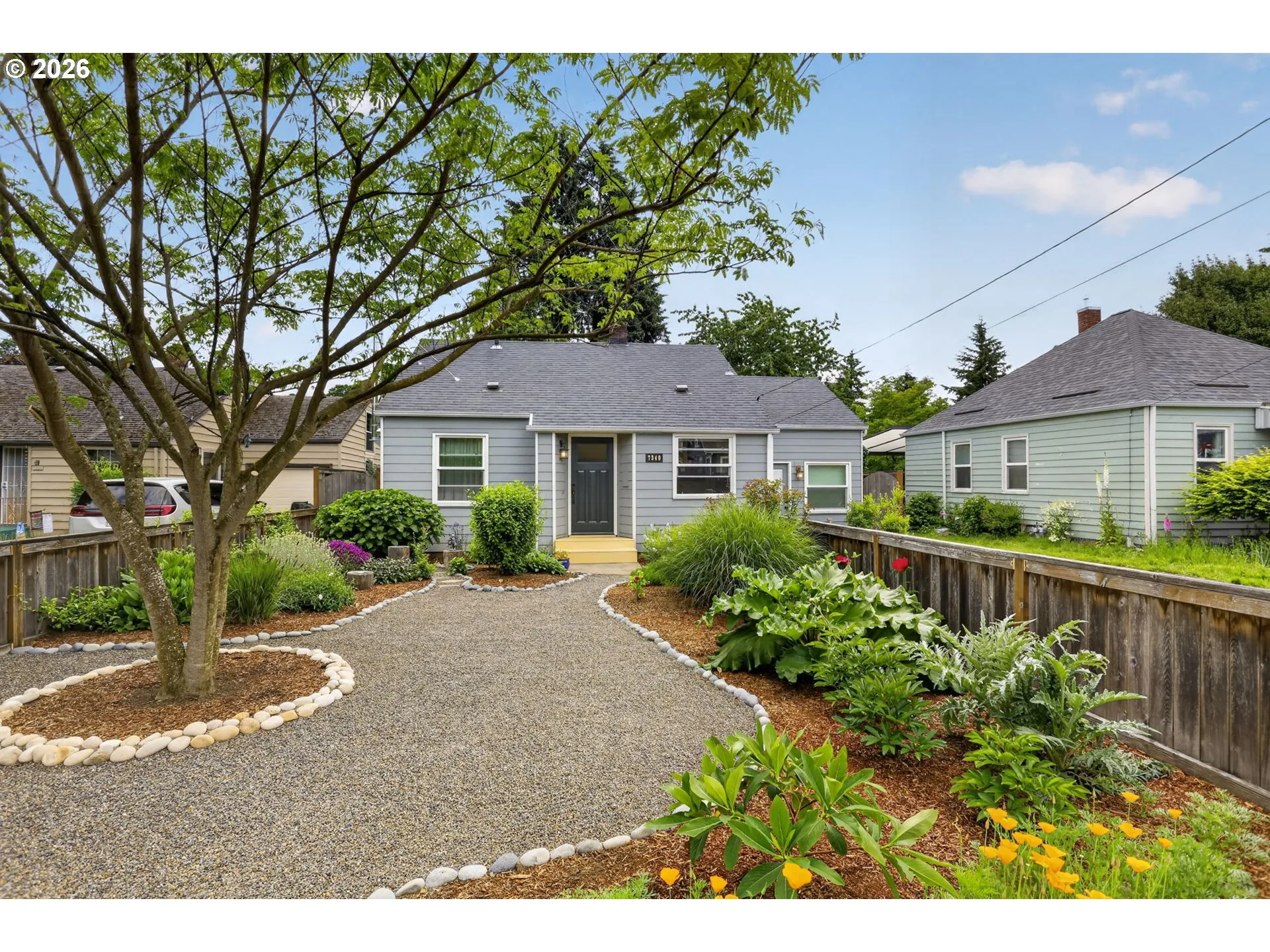 Front Yard-View From