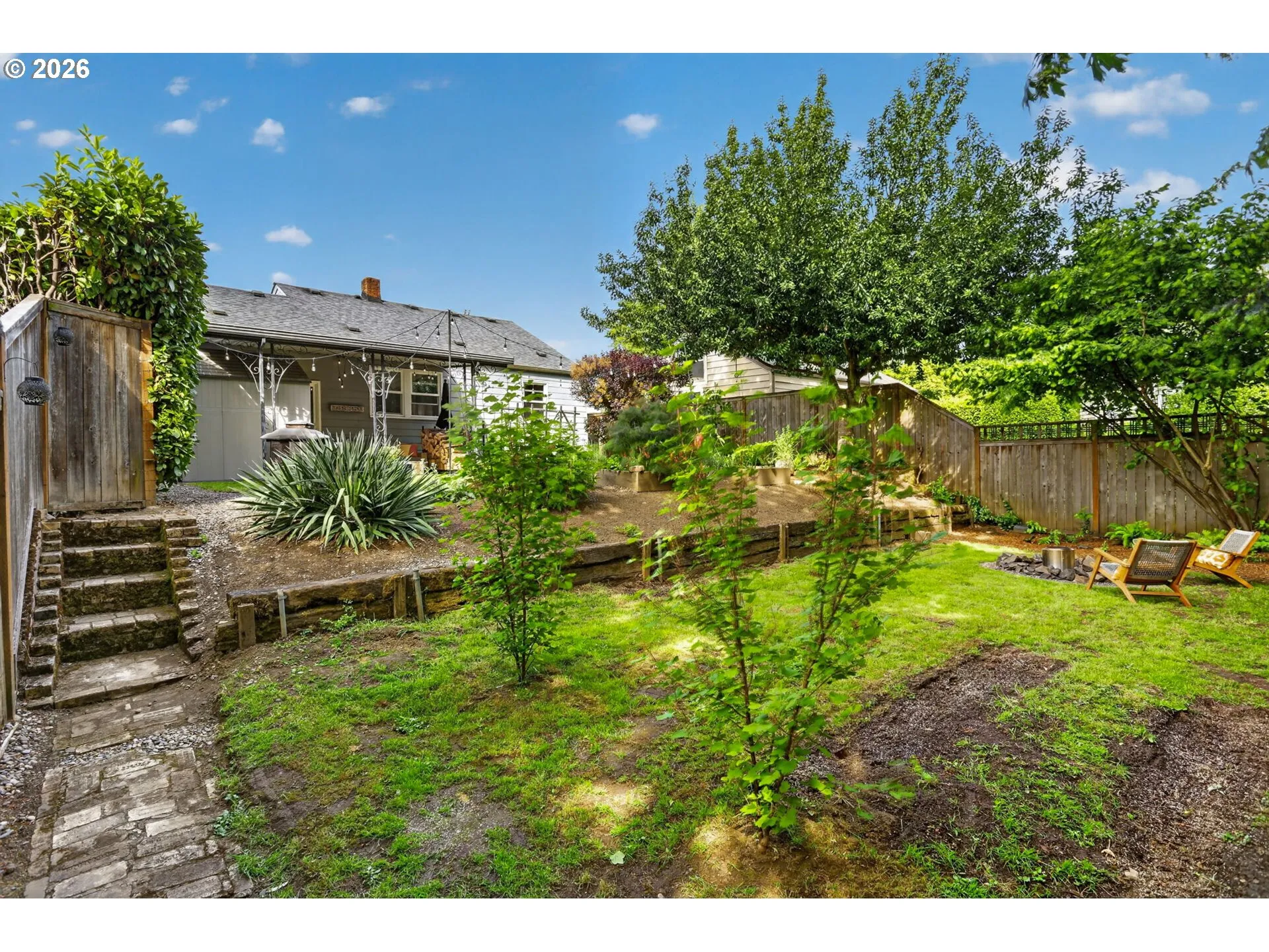 Backyard-View From