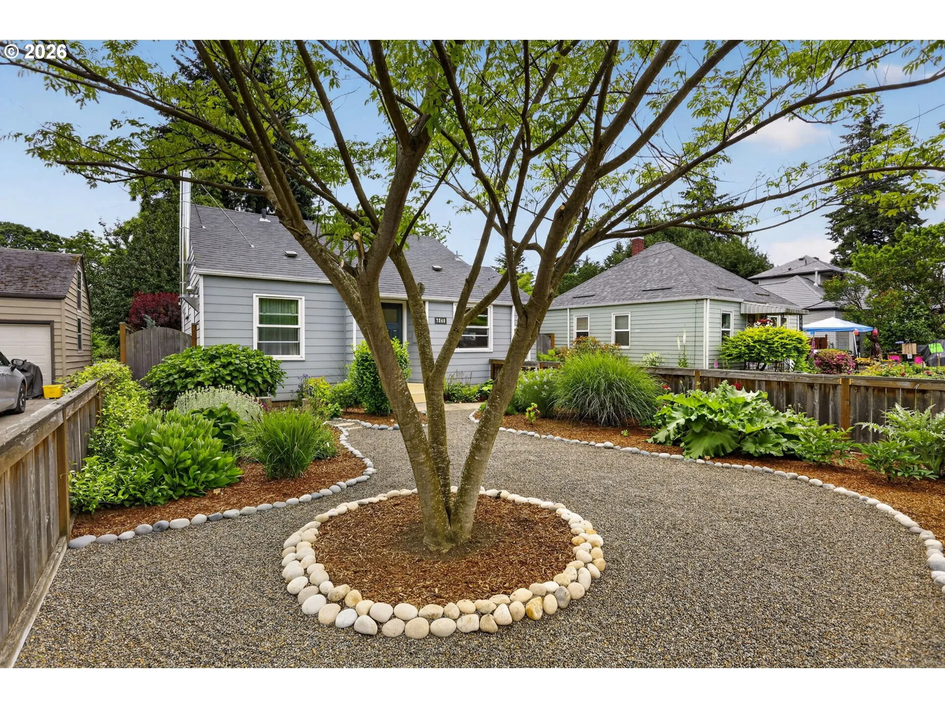Front Yard-View From