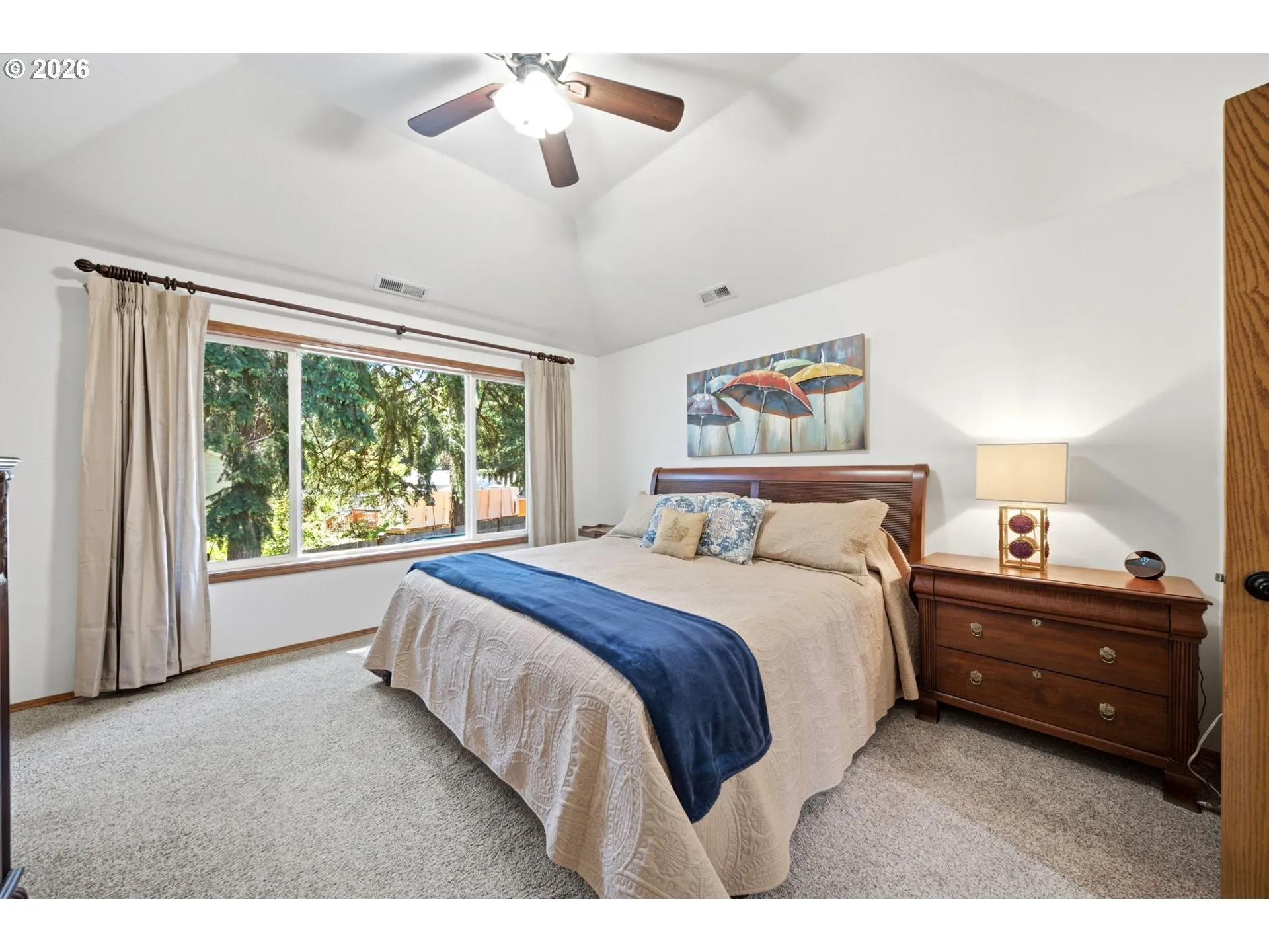 Bedroom, Primary-Ceiling Fan